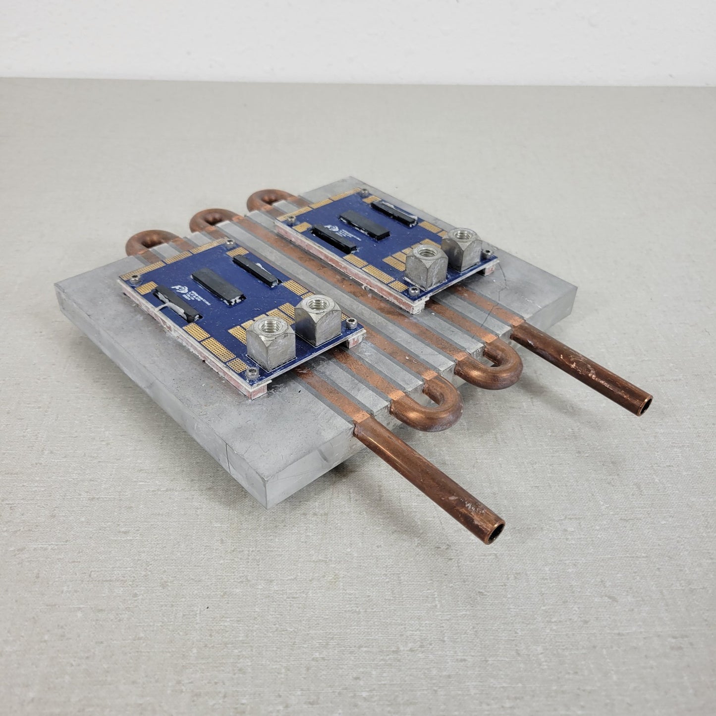 Dual Half Bridge Inductor ELP43 Water Cooled Heatsink made at CU Boulder 2019