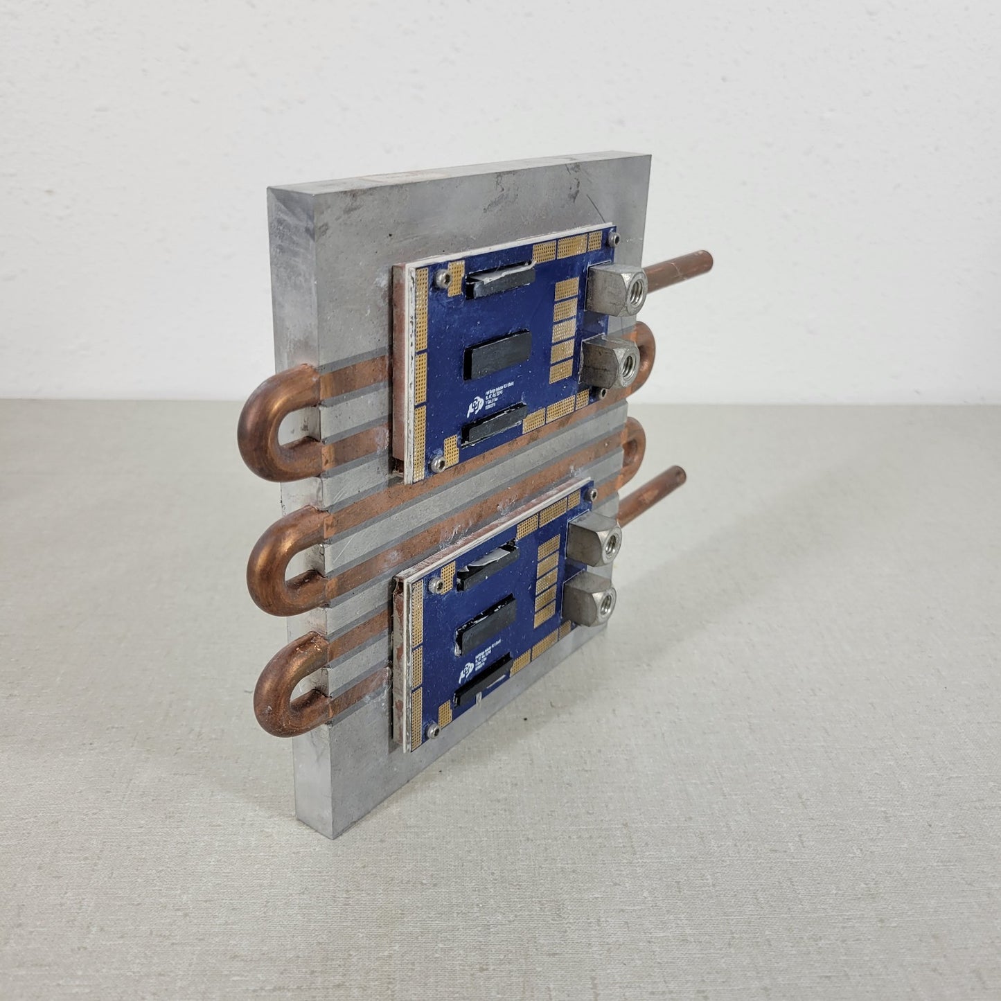 Dual Half Bridge Inductor ELP43 Water Cooled Heatsink made at CU Boulder 2019