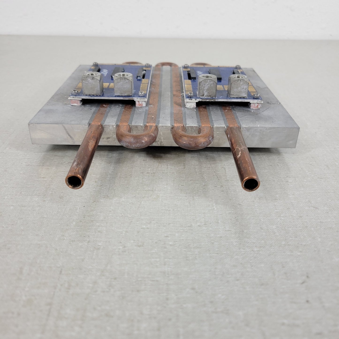 Dual Half Bridge Inductor ELP43 Water Cooled Heatsink made at CU Boulder 2019