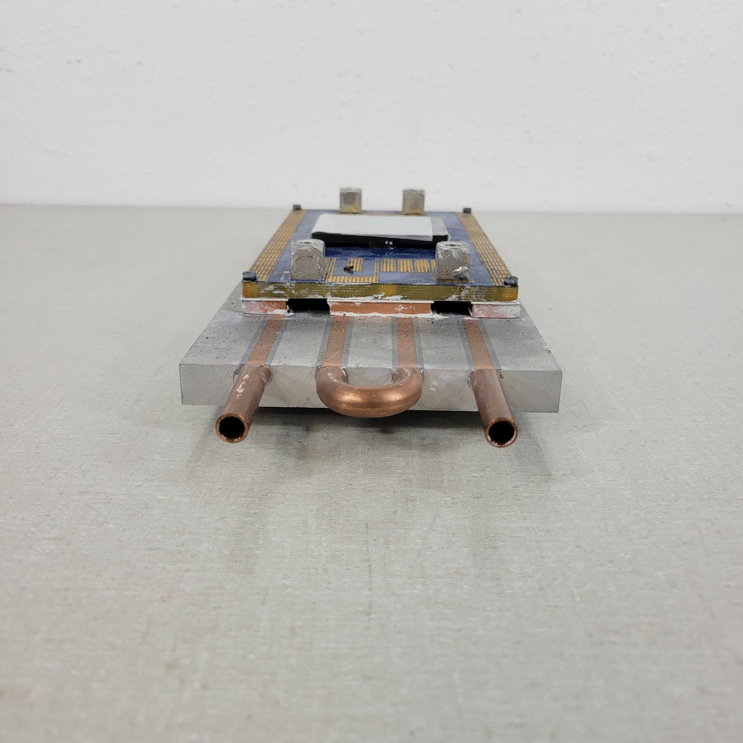 DAB 1:1.5 Transformer ELP64 Water Cooled Heatsink made at CU Boulder 2019