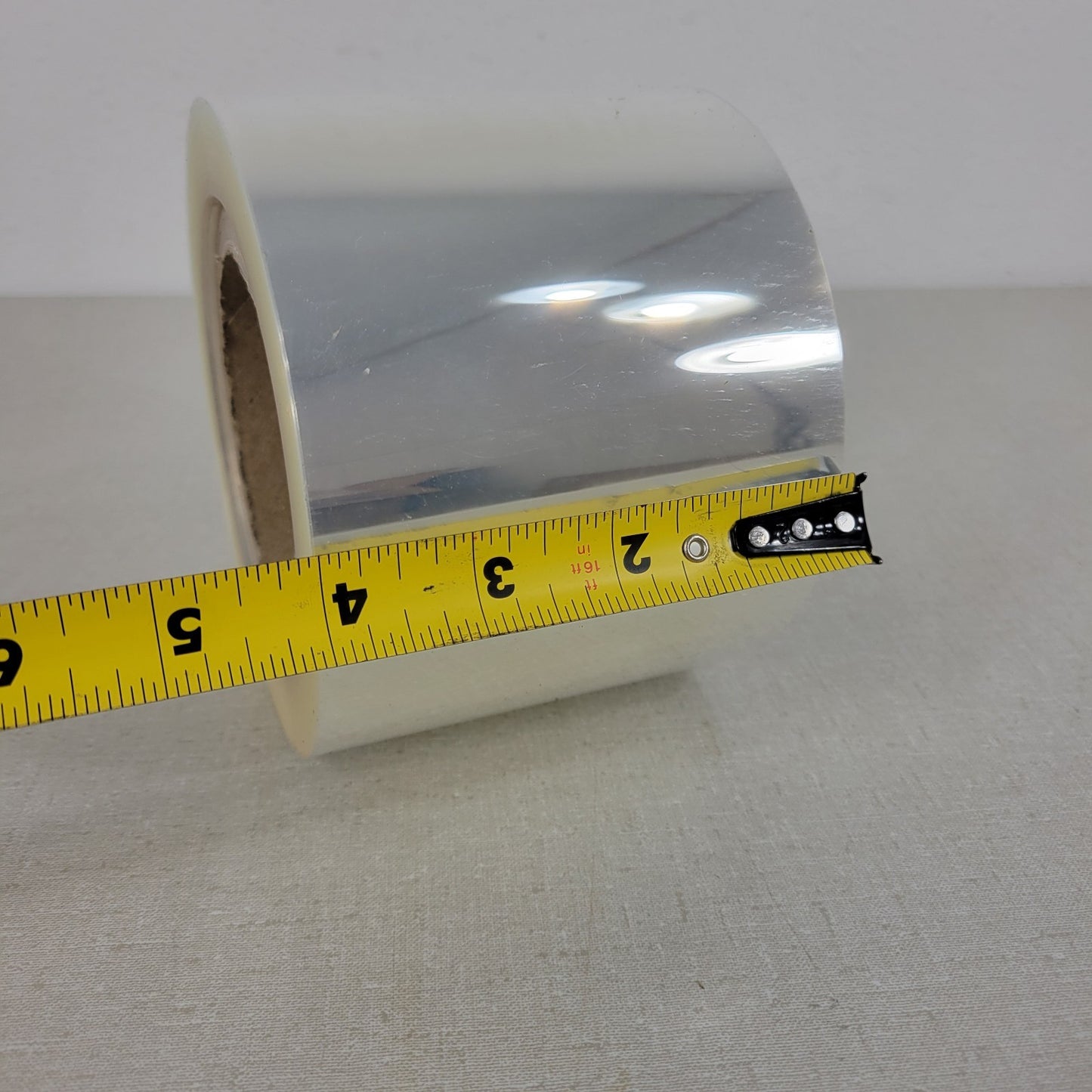 ROWO-Coating Heat Stabilized PET Film 125um ST504 4" x 50m Roll Cardboard Core