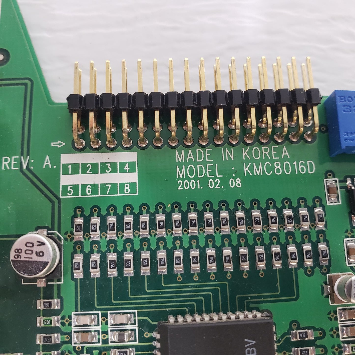 Kodicom KMC8016D REV A Machine Vision Multi BNC PCI Expansion Card Automation