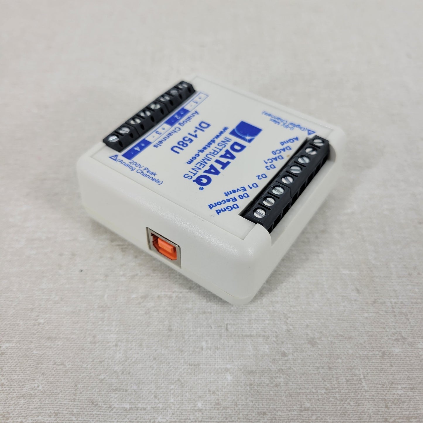 DataQ Instruments DI-158U DAC Isolator Analog USB and Installation Manual CD