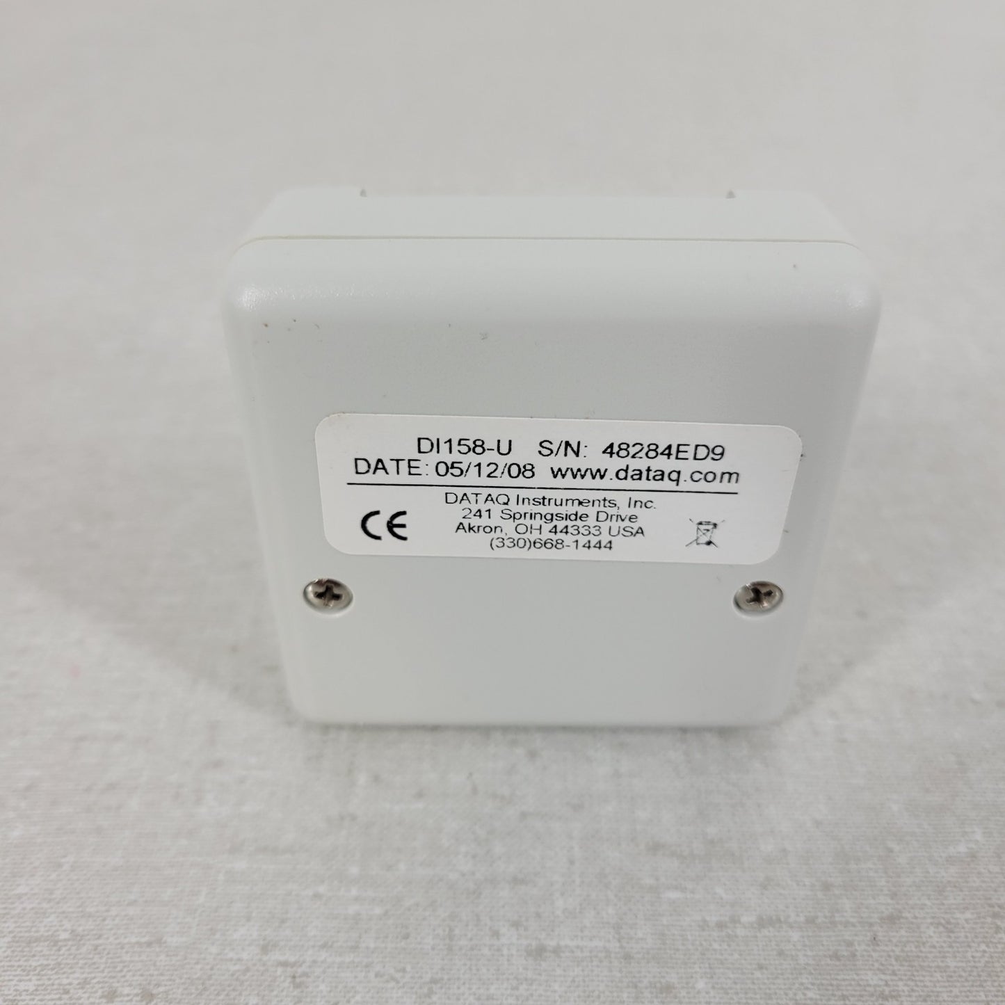 DataQ Instruments DI-158U DAC Isolator Analog USB and Installation Manual CD