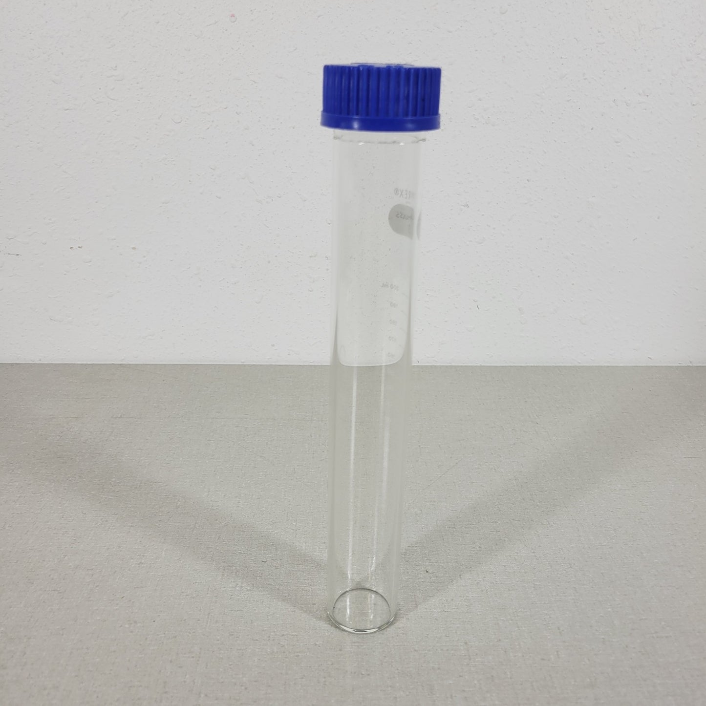 Pyrex 200mL Hybridization Tube Bottle with GL45 Screw-On Lid Flat Bottom