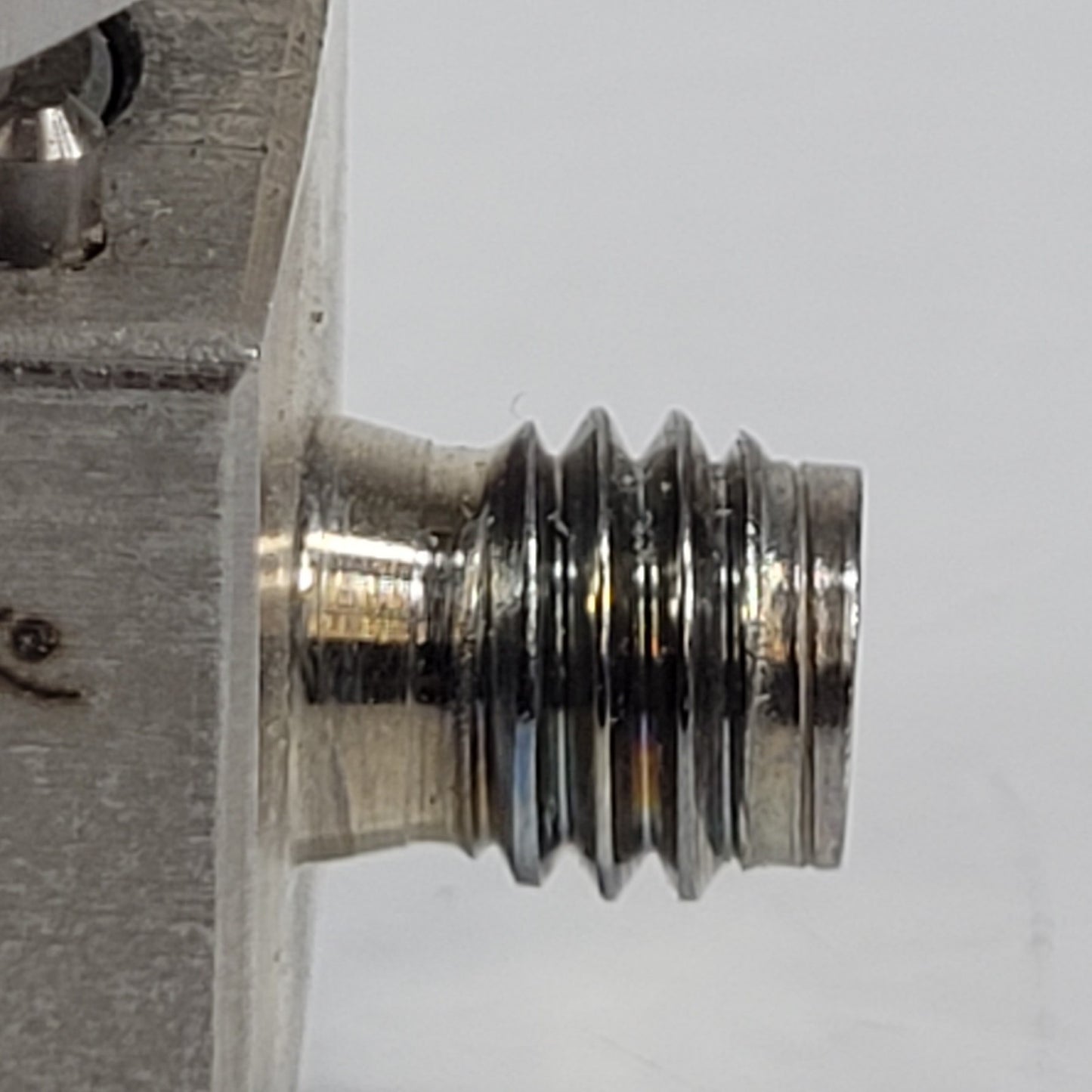 Swagelok SS-P24T 1/8" Quarter Turn Plug Stainless Steel High Vacuum Valve