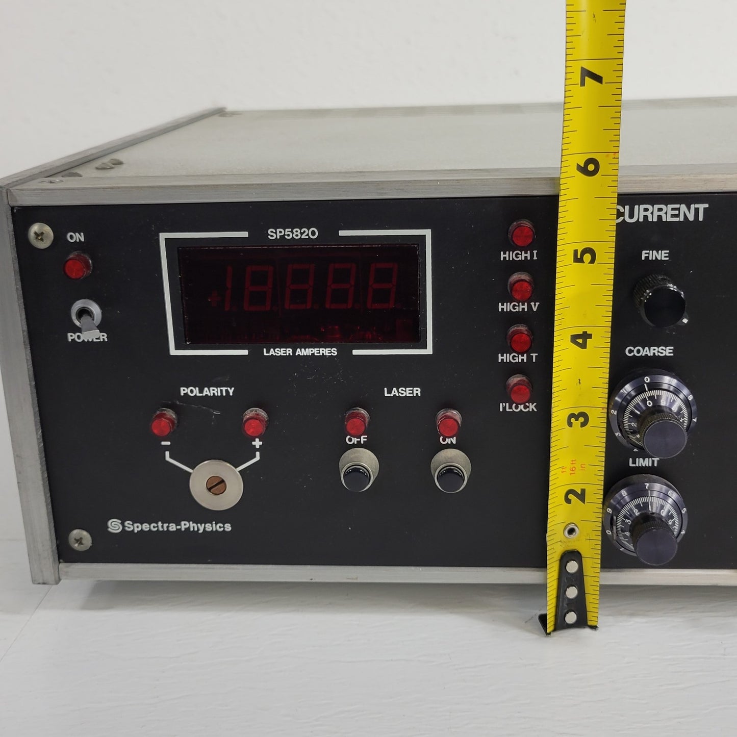 Spectra-Physics L5820 Vintage Laser Photonics Controller Box OEM Precison Optics