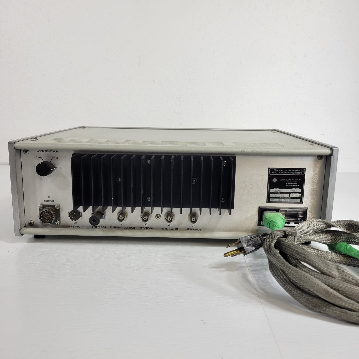 Spectra-Physics L5820 Vintage Laser Photonics Controller Box OEM Precison Optics
