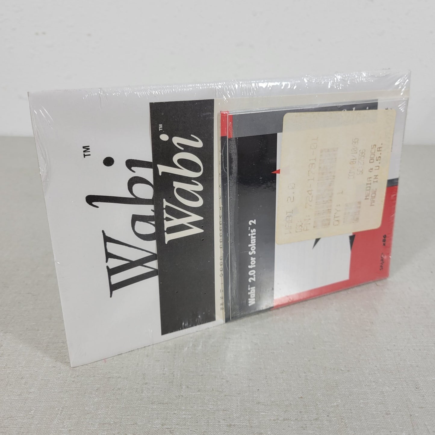 SunSoft Wabi 2.0 for Solaris 2 Sparc x86 724-1791-01 Software CD Sealed Package