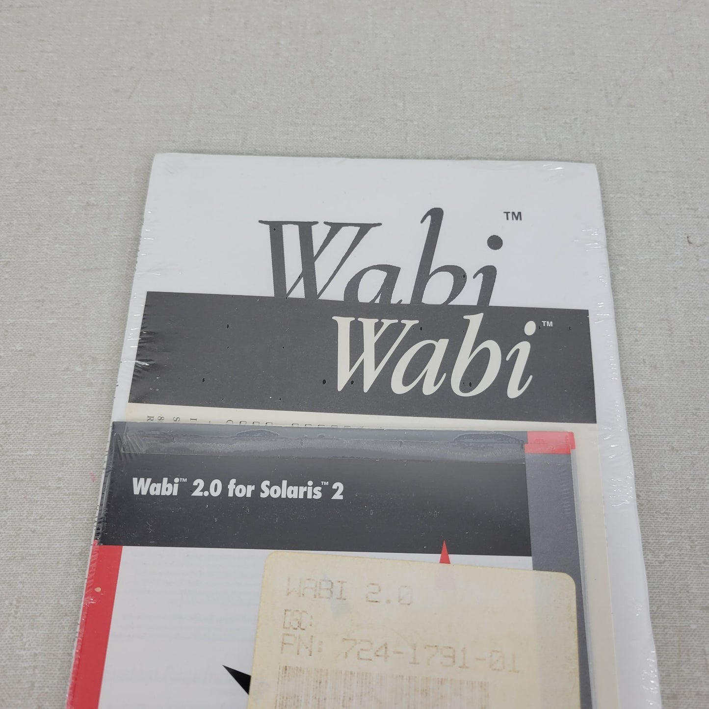 SunSoft Wabi 2.0 for Solaris 2 Sparc x86 724-1791-01 Software CD Sealed Package