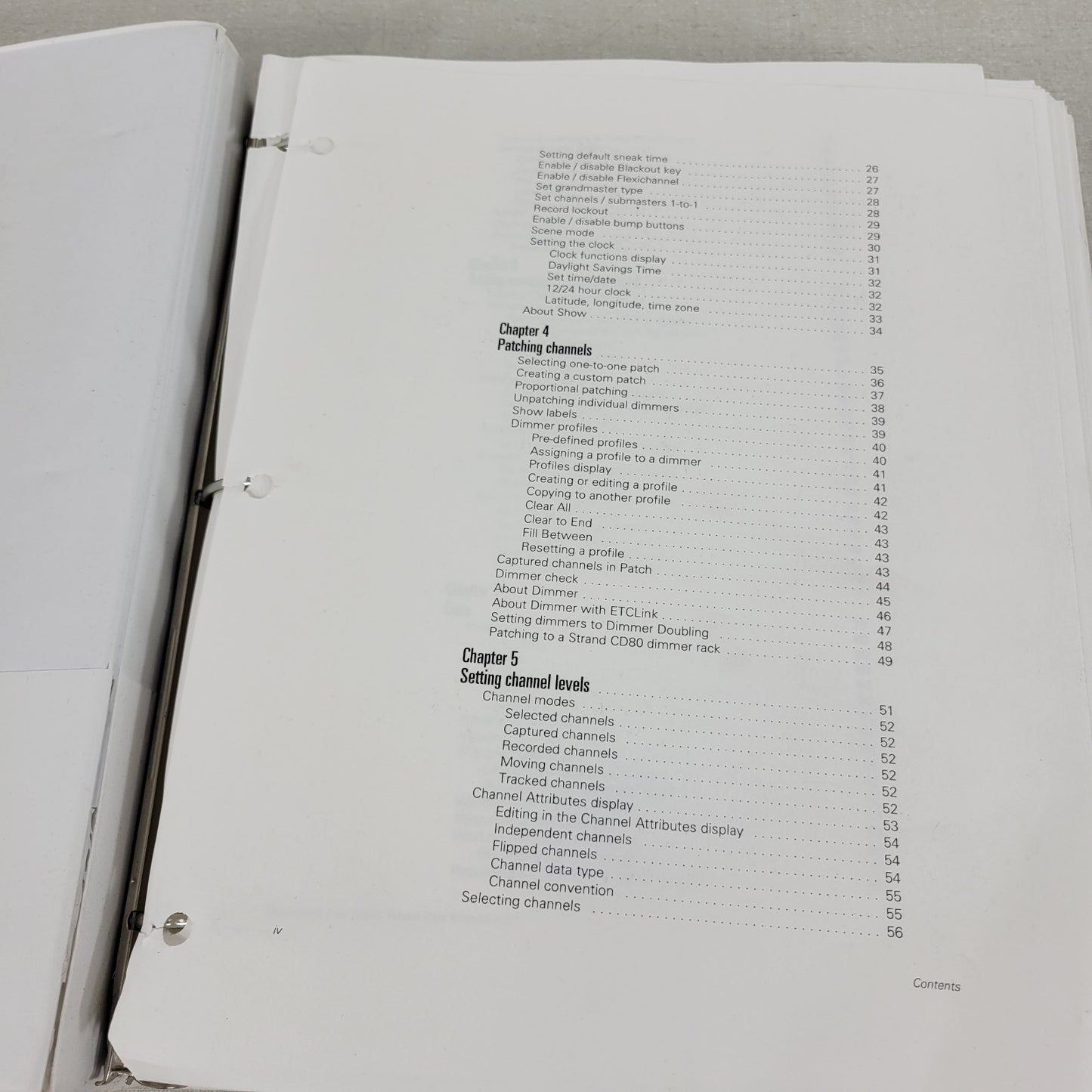 Electronic Theatre Controls ETC Express Two Scene Preset Operation Manual v3.1