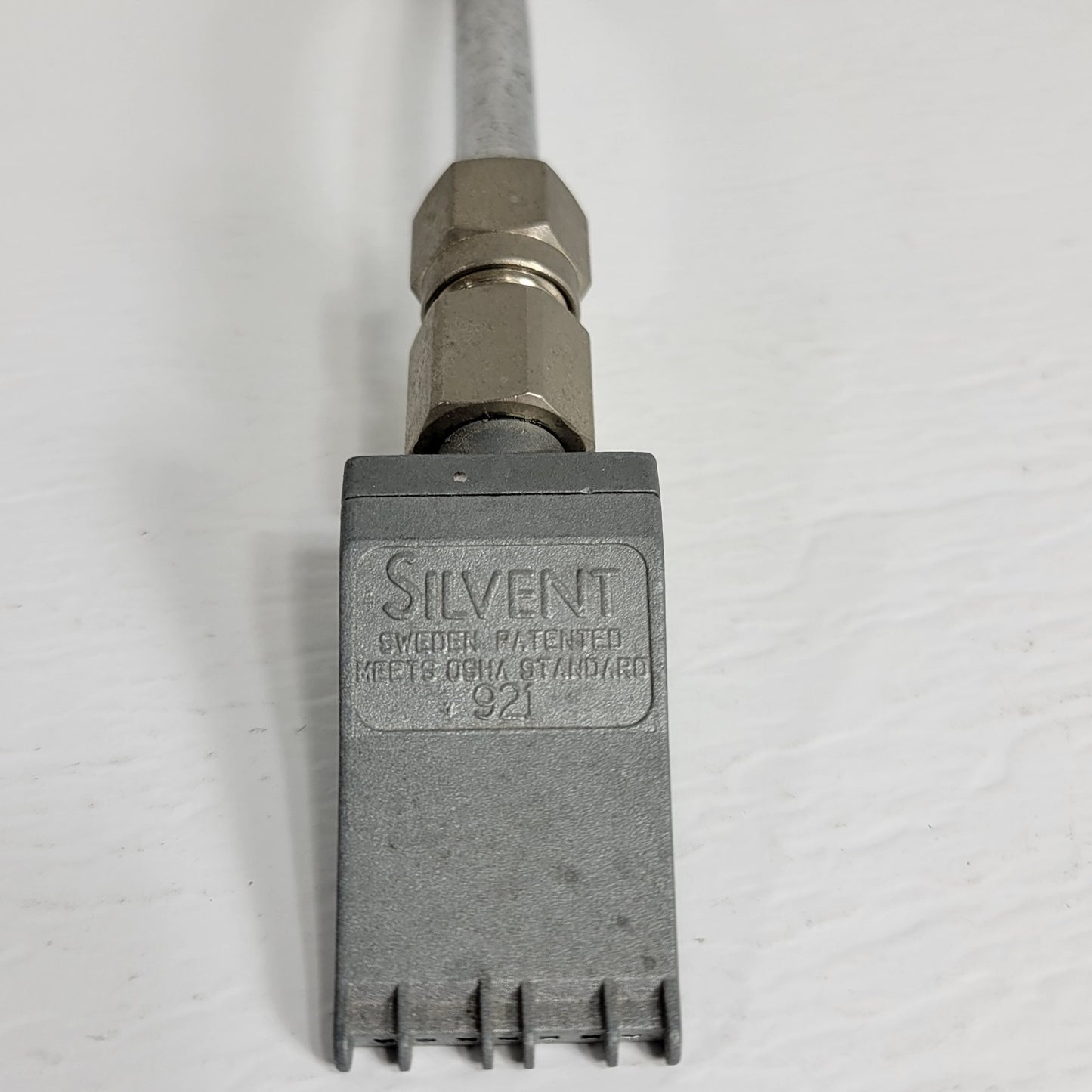 Silvent 921 Air Nozzle Zinc Flat Slot Nozzle NPT 1/8" Connection
