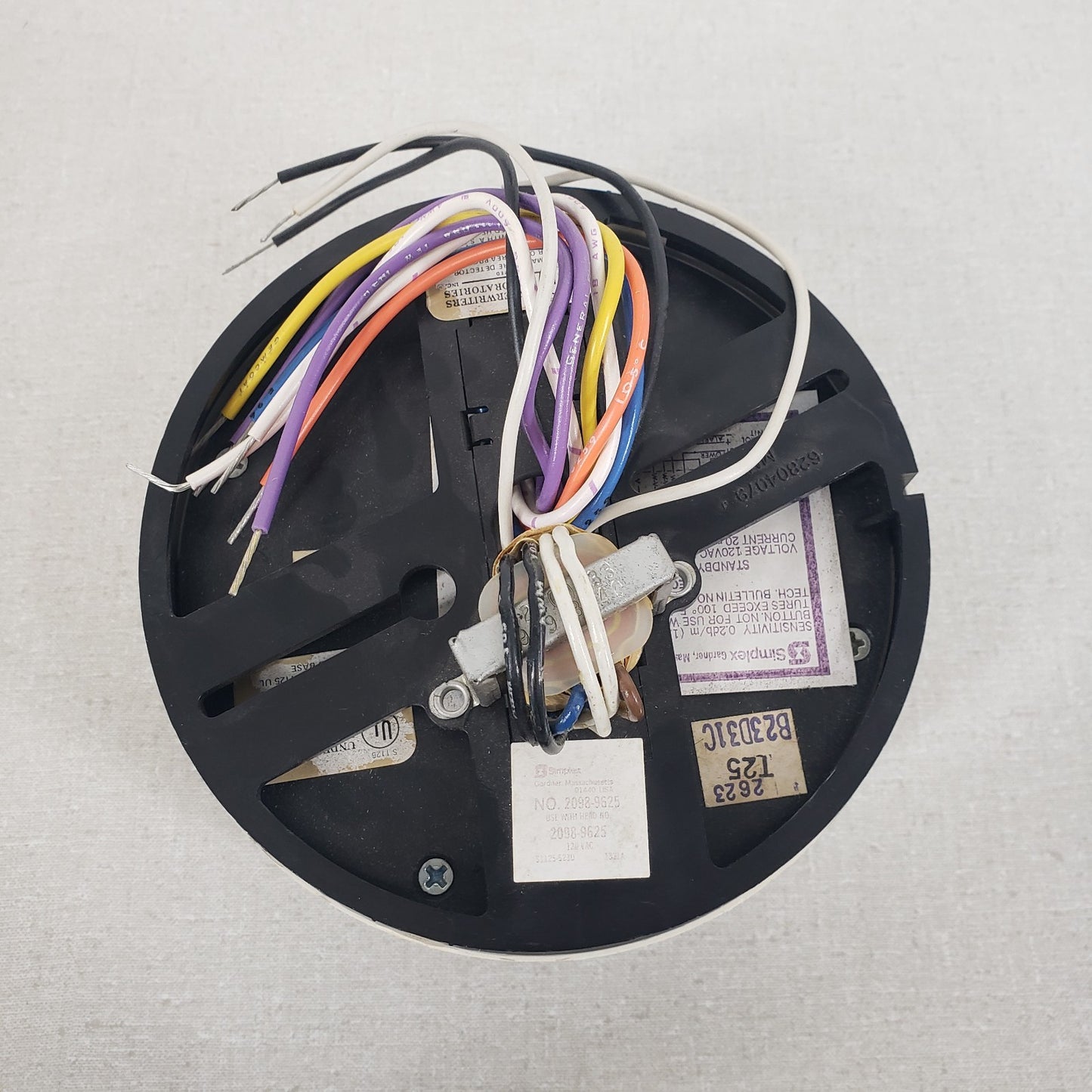 Simplex 2098-9625 1025C Fire Alarm Smoke Detector Heat Detector