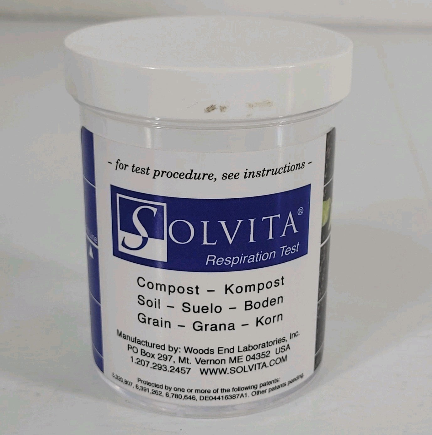 Solvita Incubation Jars 6 Total For Compost/Kompost Maturity Test Soil Samples