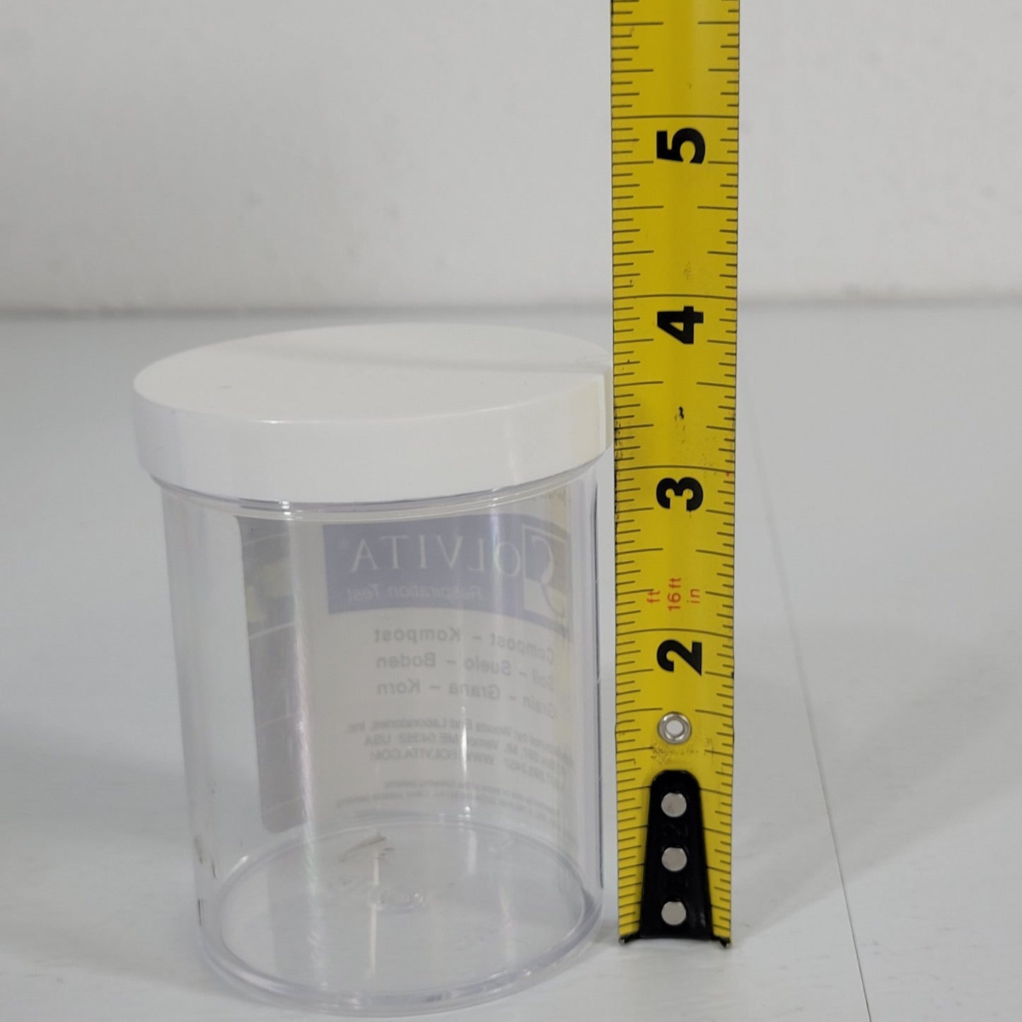 Solvita Incubation Jars 6 Total For Compost/Kompost Maturity Test Soil Samples