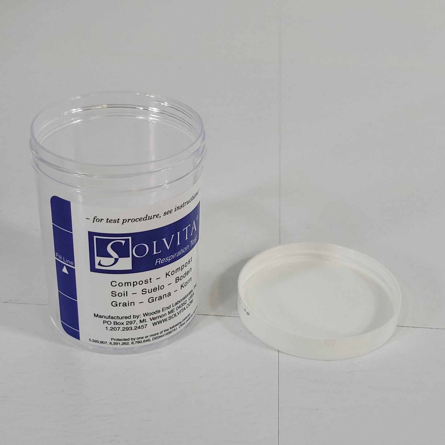Solvita Incubation Jars 6 Total For Compost/Kompost Maturity Test Soil Samples