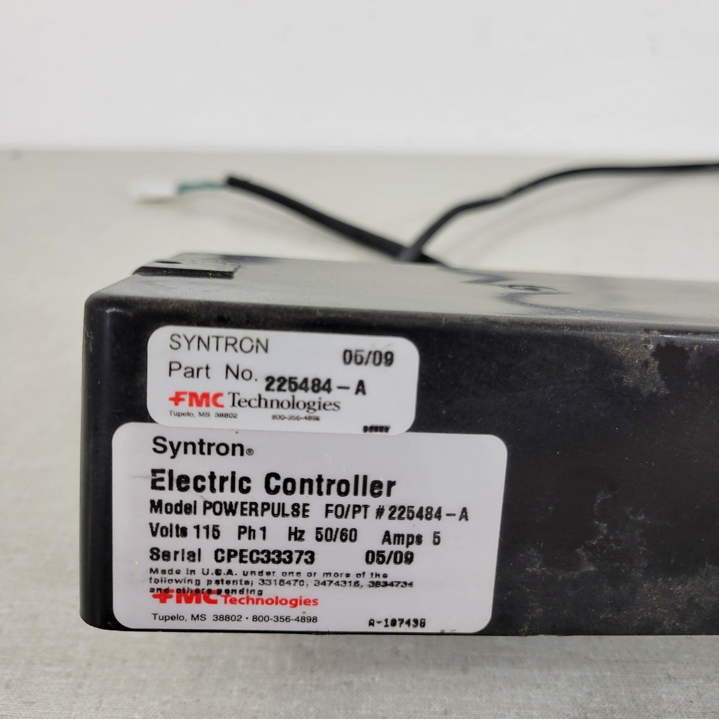 Tested Works Syntron Magnetic Feeder F-To-C PowerPulse Controller 225484-A