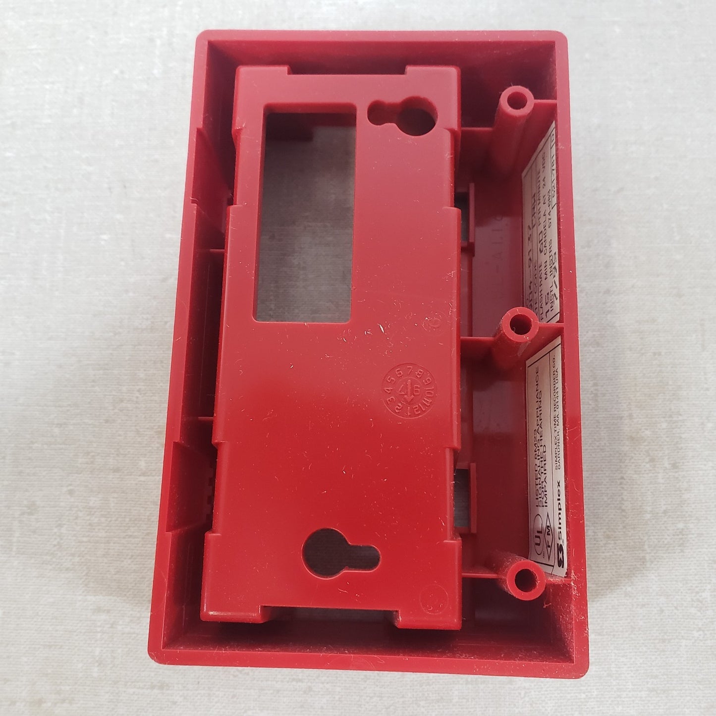 Simplex 4904-9137 Fire Alarm Indicator V/O 24VDC 15CD 1Hz Red 0626270