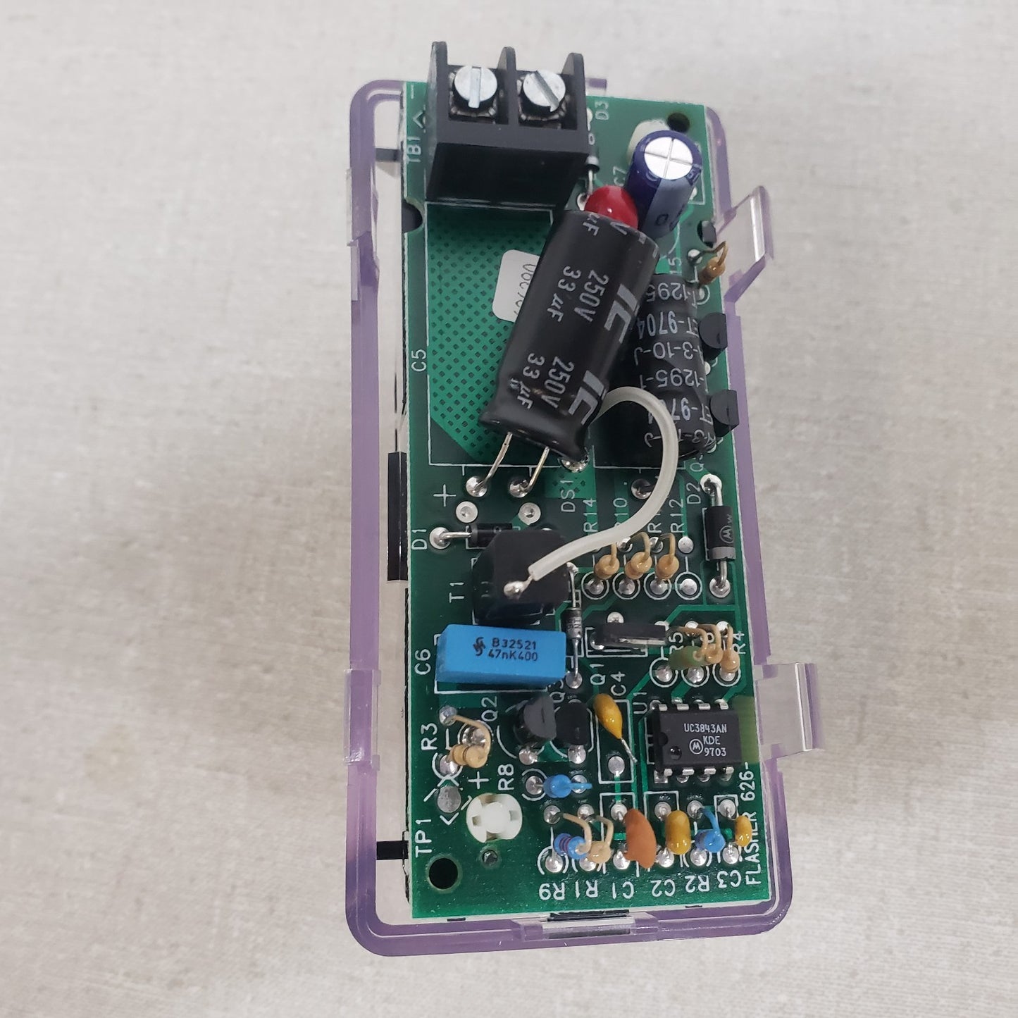 Simplex 4904-9137 Fire Alarm Indicator V/O 24VDC 15CD 1Hz Red 0626270