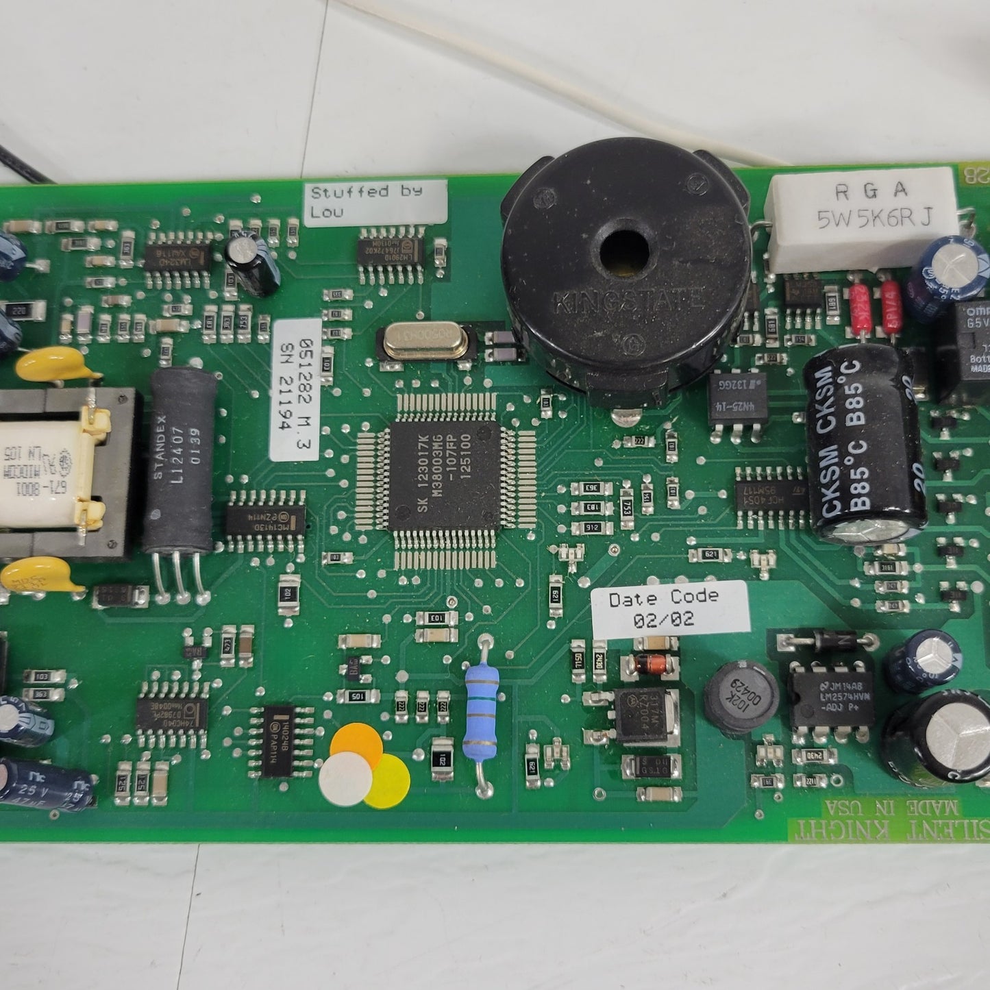 Silent Knight 5128 Fire Communicator Board 4 Channels Inputs AR-6988