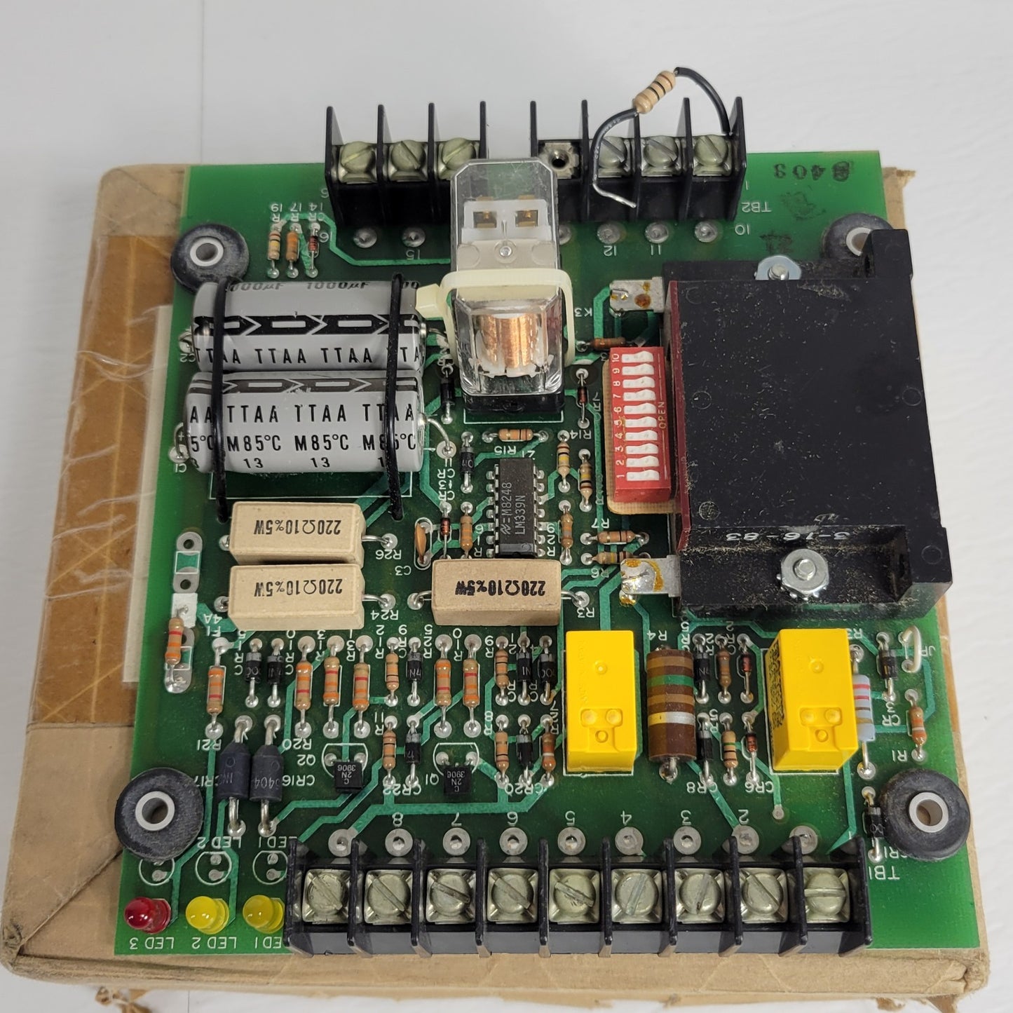 EPC-1 17000012 Efficient Power Control Board TB2 8403 Solenoid Board Emergency