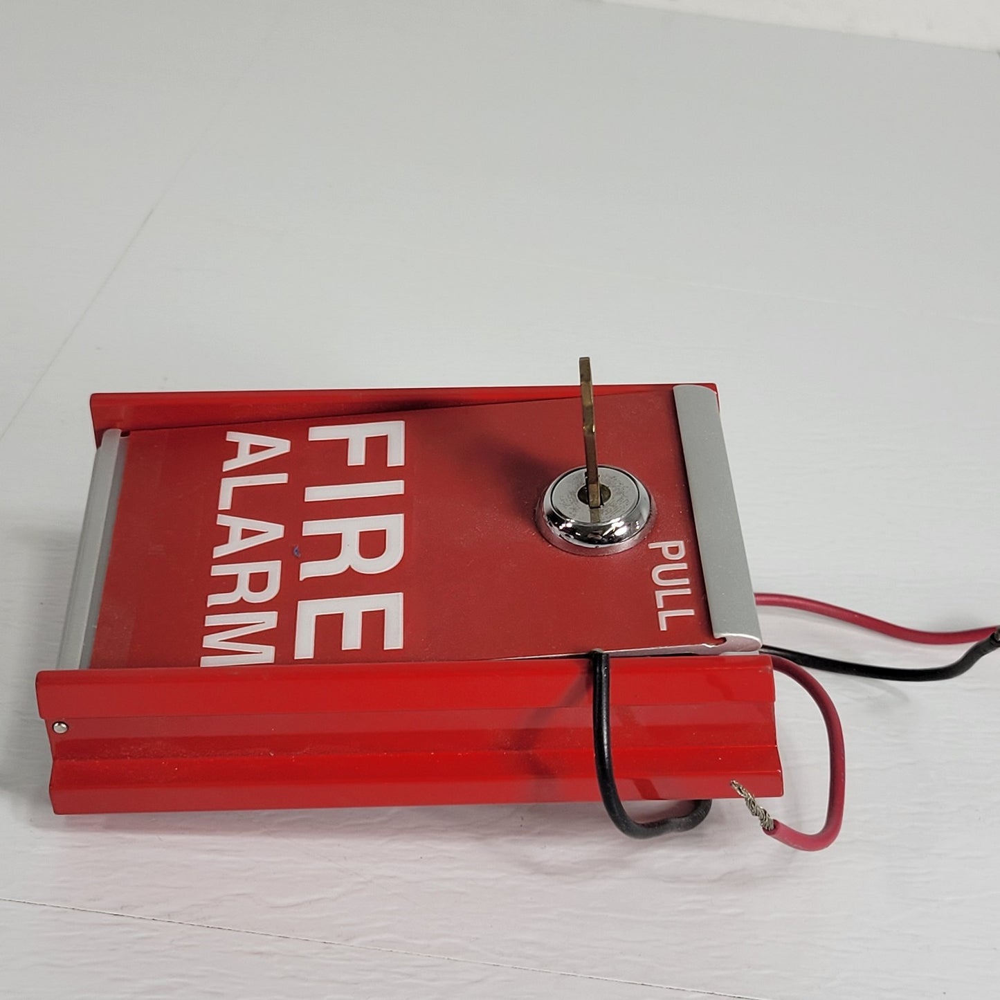 FCI MS-6 Fire Alarm Pull Station Box Non Coded Fire Alarm Box With Key Red
