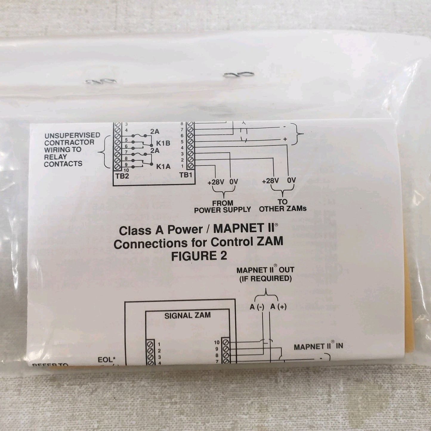 Simplex 2190-9155 Zone Addressable Monitor Module ZAM P/N 0617606 Fire Alert