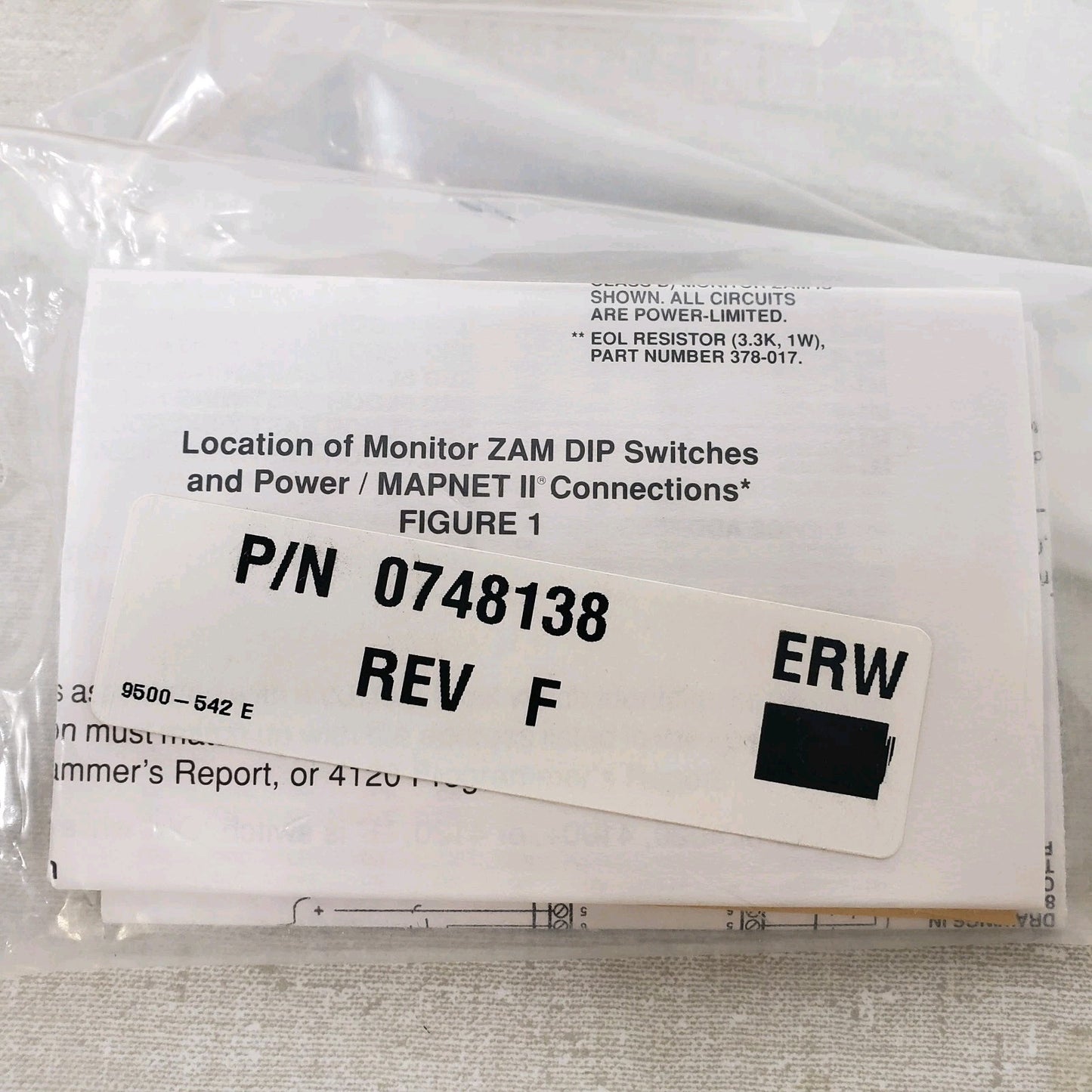 Simplex 2190-9155 Zone Addressable Monitor Module ZAM P/N 0617606 Fire Alert