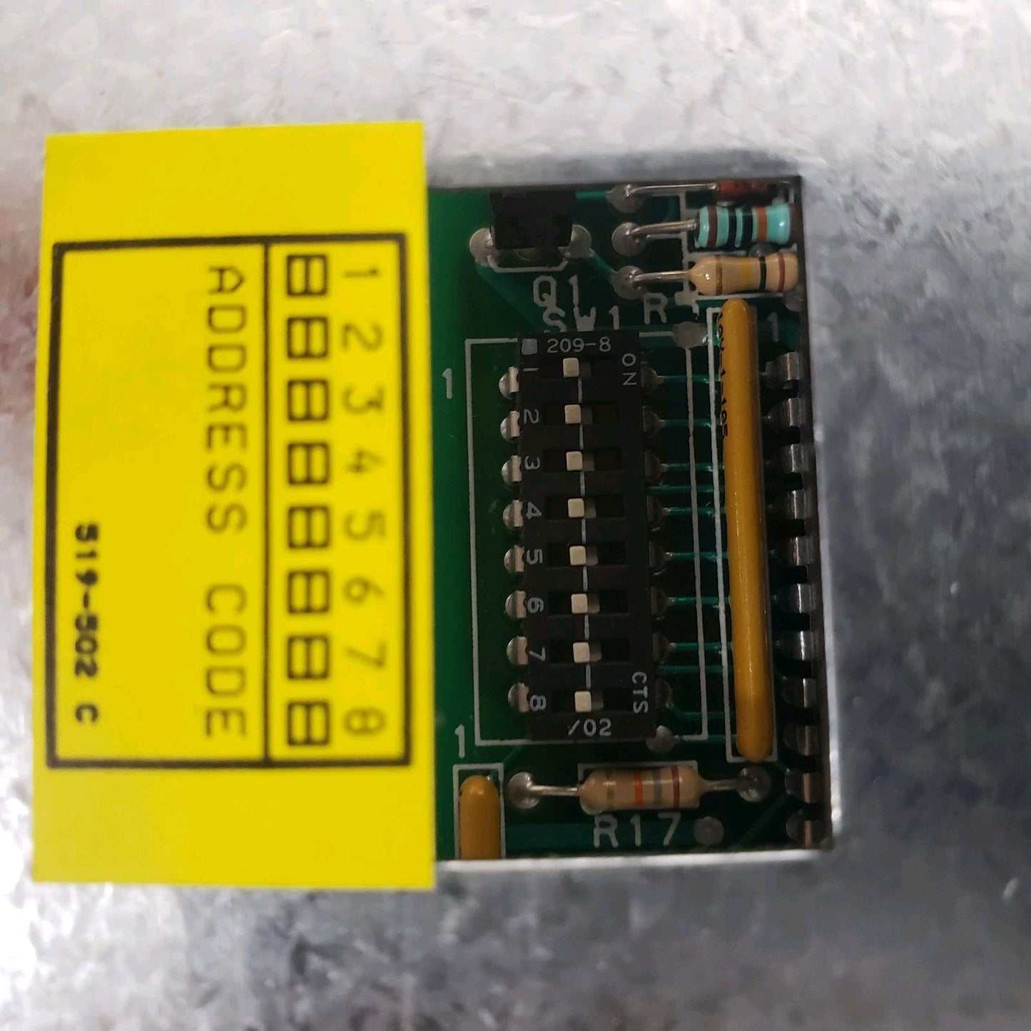 Simplex 2190-9155 Zone Addressable Monitor Module ZAM P/N 0617606 Fire Alert