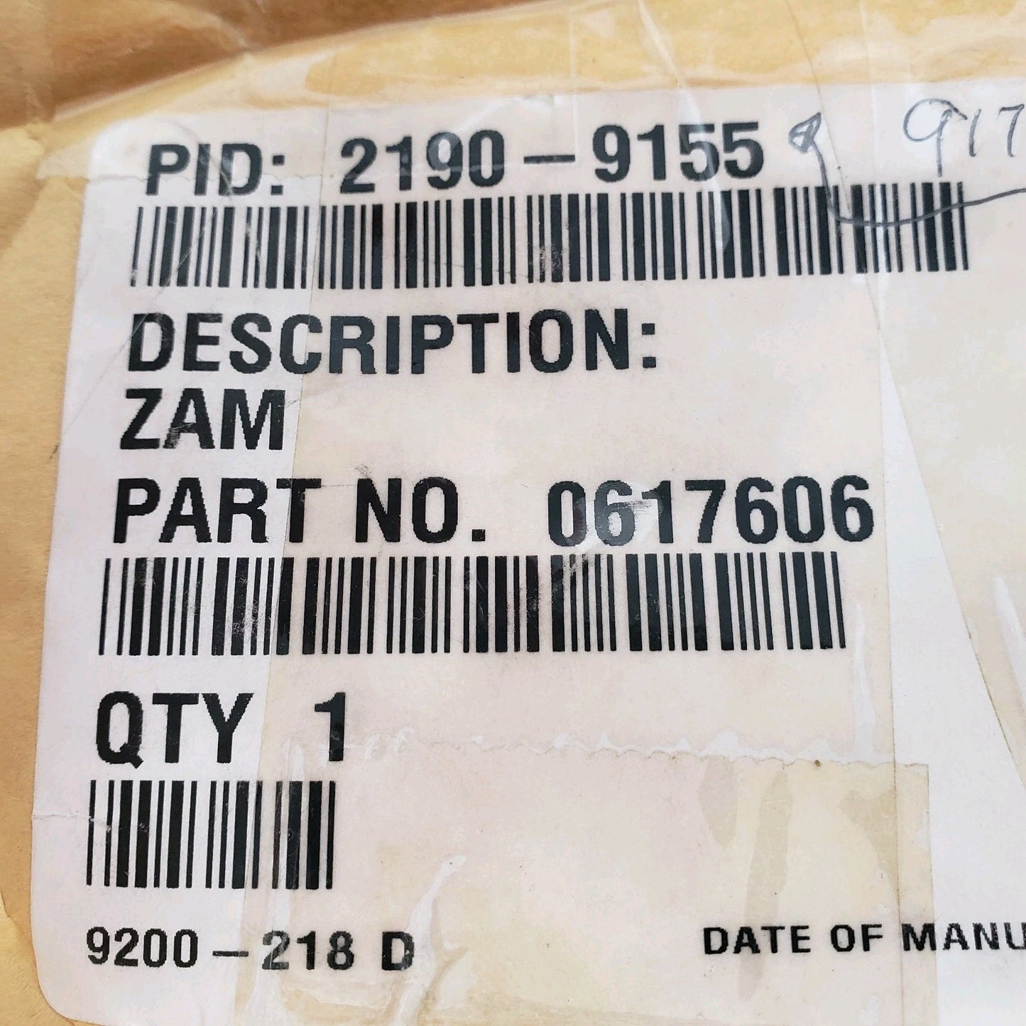 Simplex 2190-9155 Zone Addressable Monitor Module ZAM P/N 0617606 Fire Alert