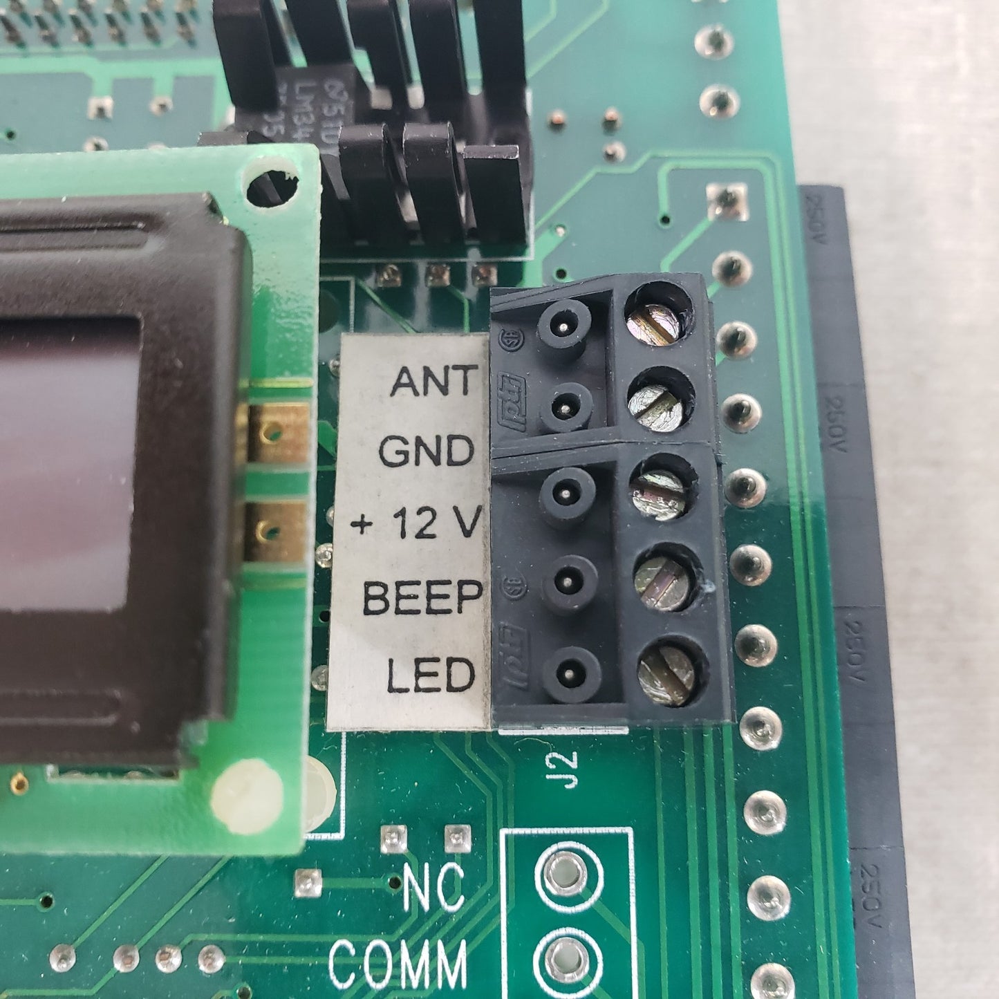 Keri Systems OB-3 Rev 2 04156-003 Door Access Controller Module Board With LCD