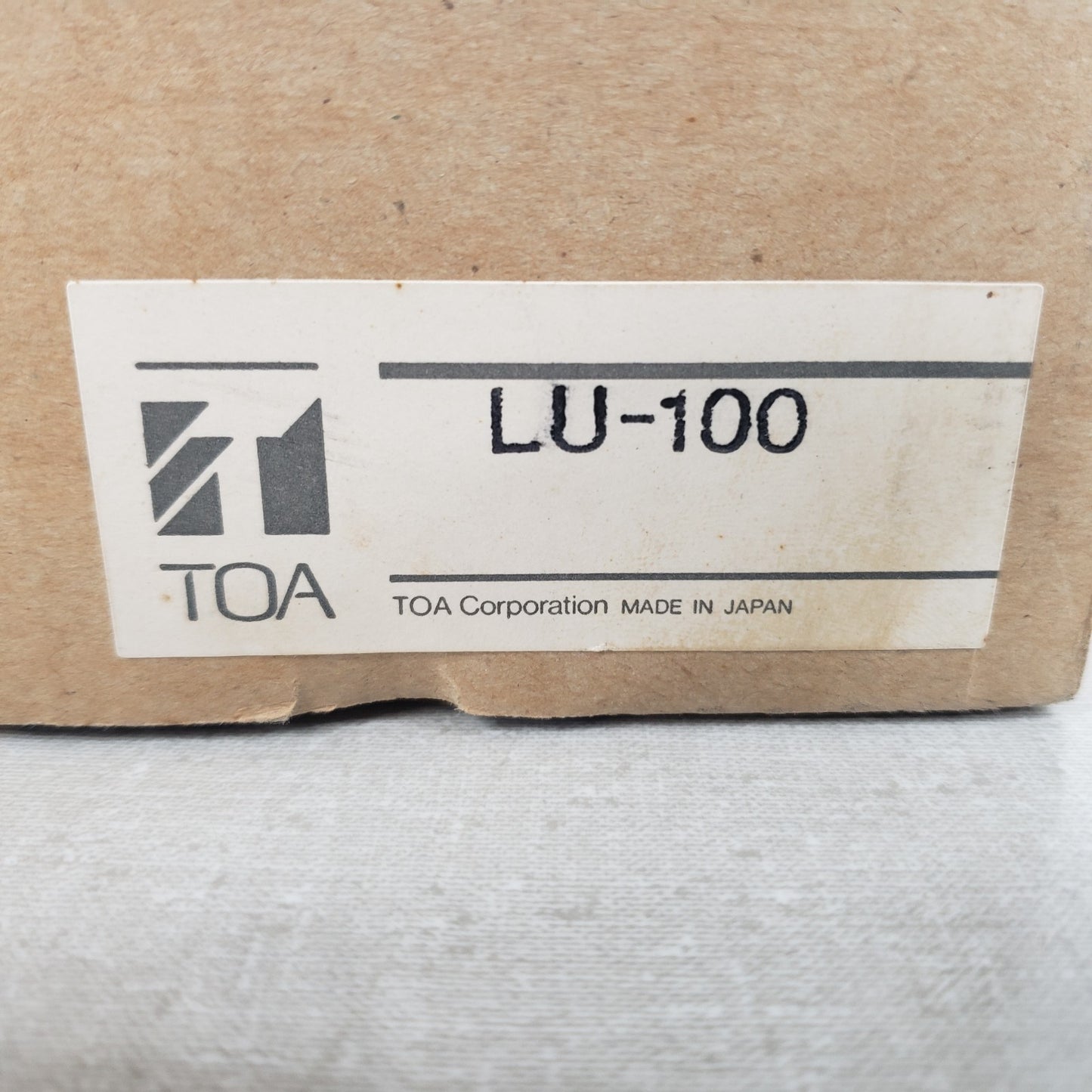 TOA LU-100 94C0230049 Line Unit Interface Board Incoming Outgoing Call Monitor