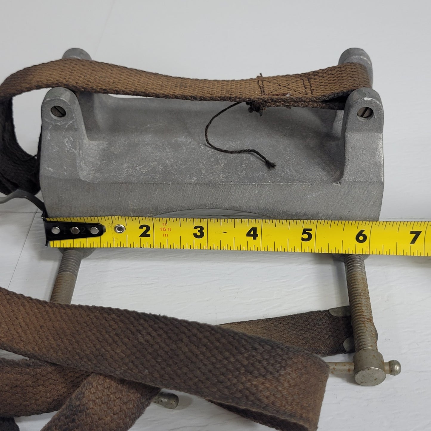 Gas Cylinder Holder for Bench Safety Adjustable Belt Mount Secure Strap Storage