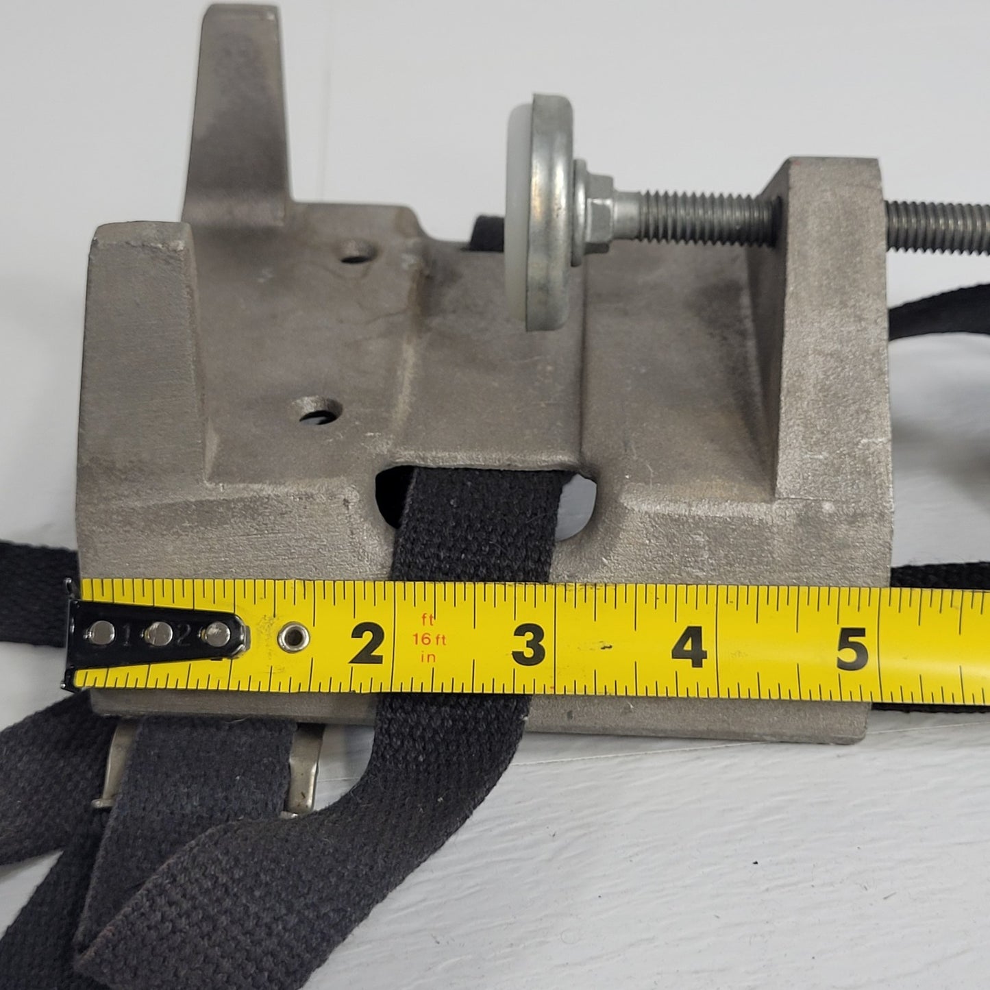 Gas Cylinder Holder for Bench Safety Adjustable Belt Mount Secure Strap Storage