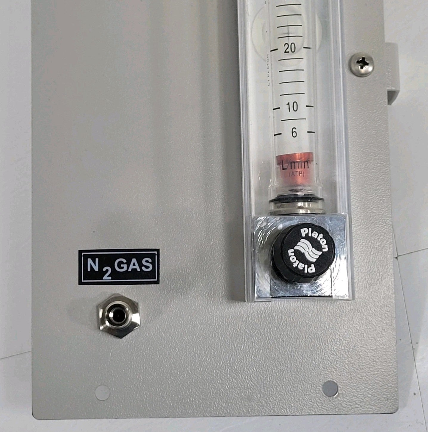 CT Platon Gas Flowmeter Nitrogen N2 Volume Measurer with ChemTec Flow Monitor