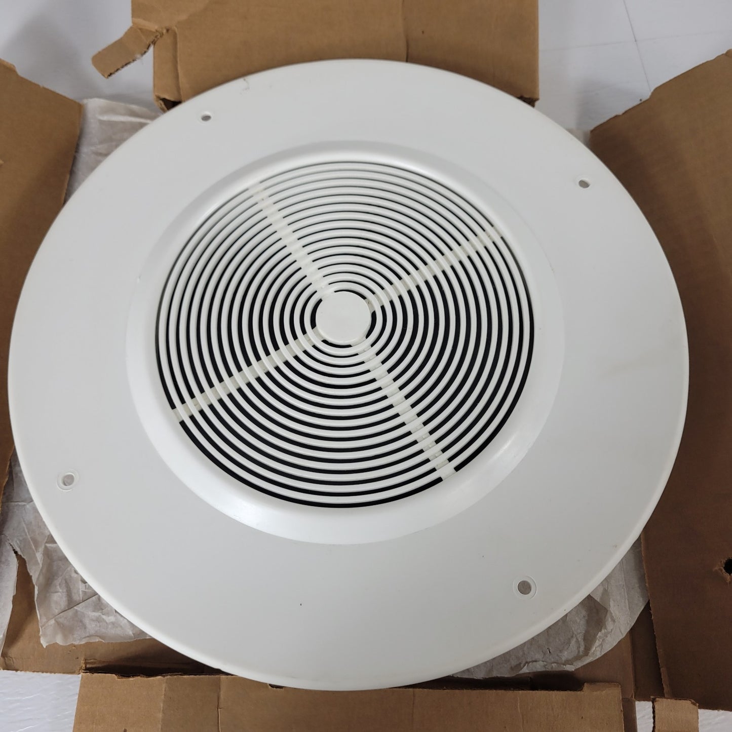 Lowell 810 Speaker 8-inch 15W Dual Cone Driver White With Grill