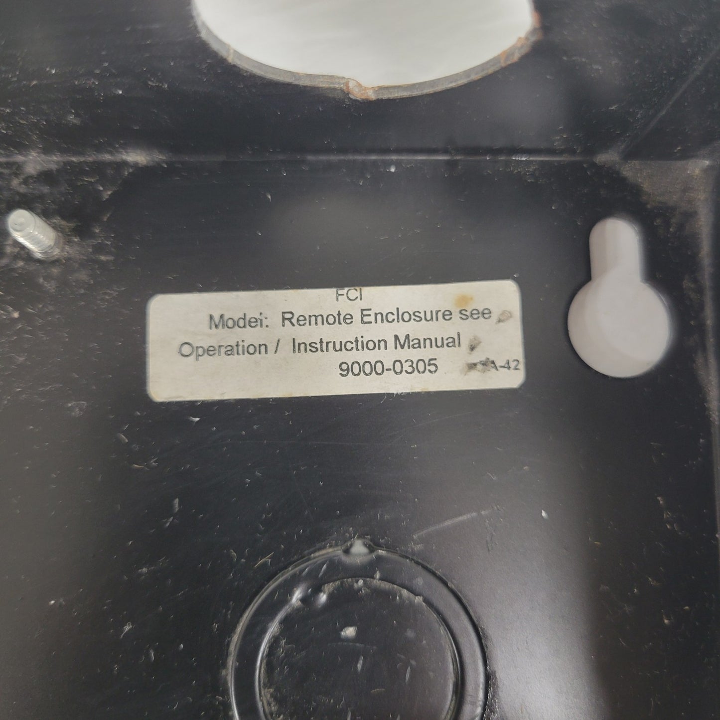 FCI 7200 Remote FireVac Enclosure Cabinet Back Box w/ Lockable Cover