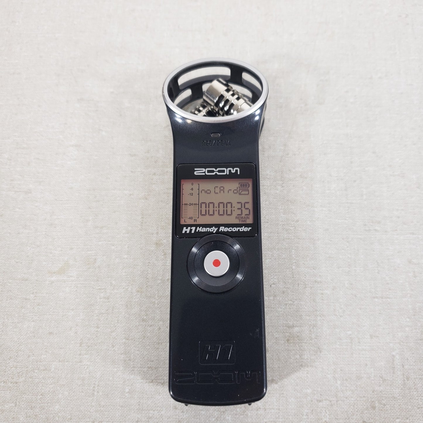 Zoom H1 Kit Handy Portable Digital Recorder With Case Lavalier Mic Charge Tripod