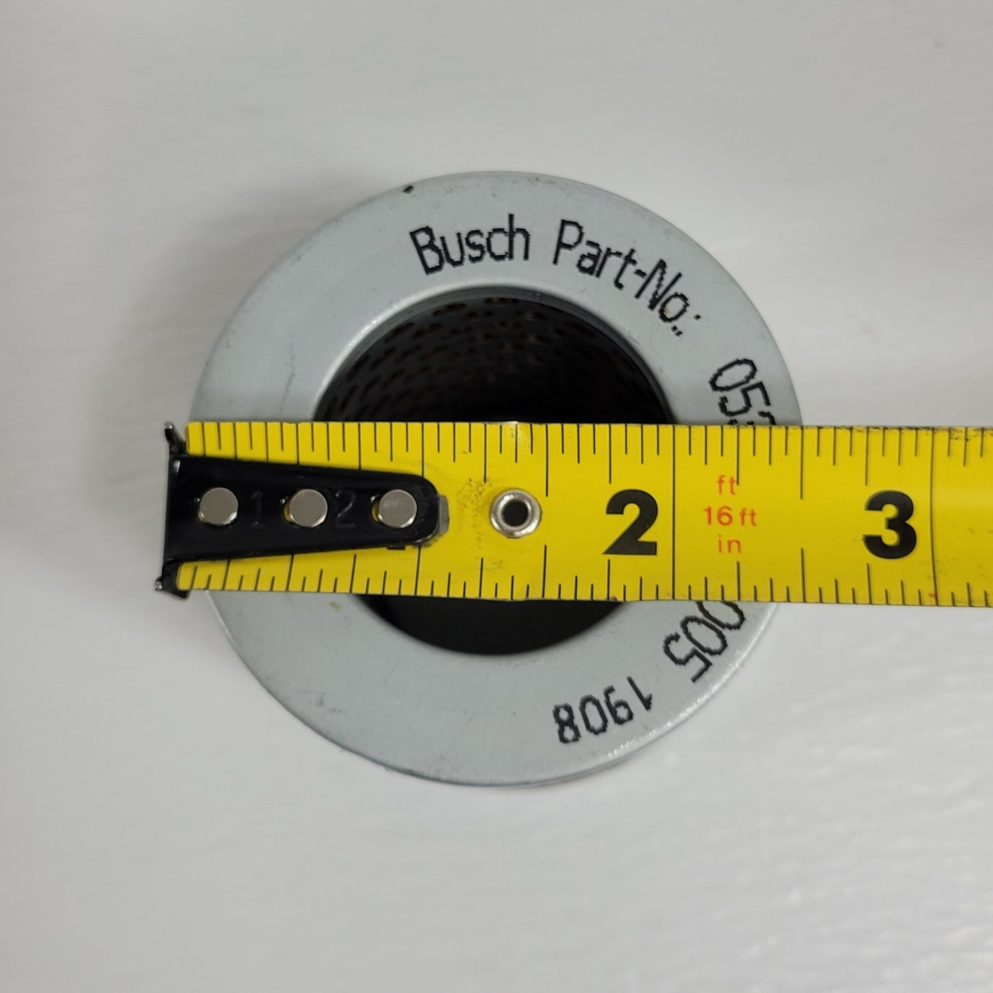 Busch Exhaust Filter For Vacuum Pumps 0530 000 001 With KF25 NW25 Flange Adapter