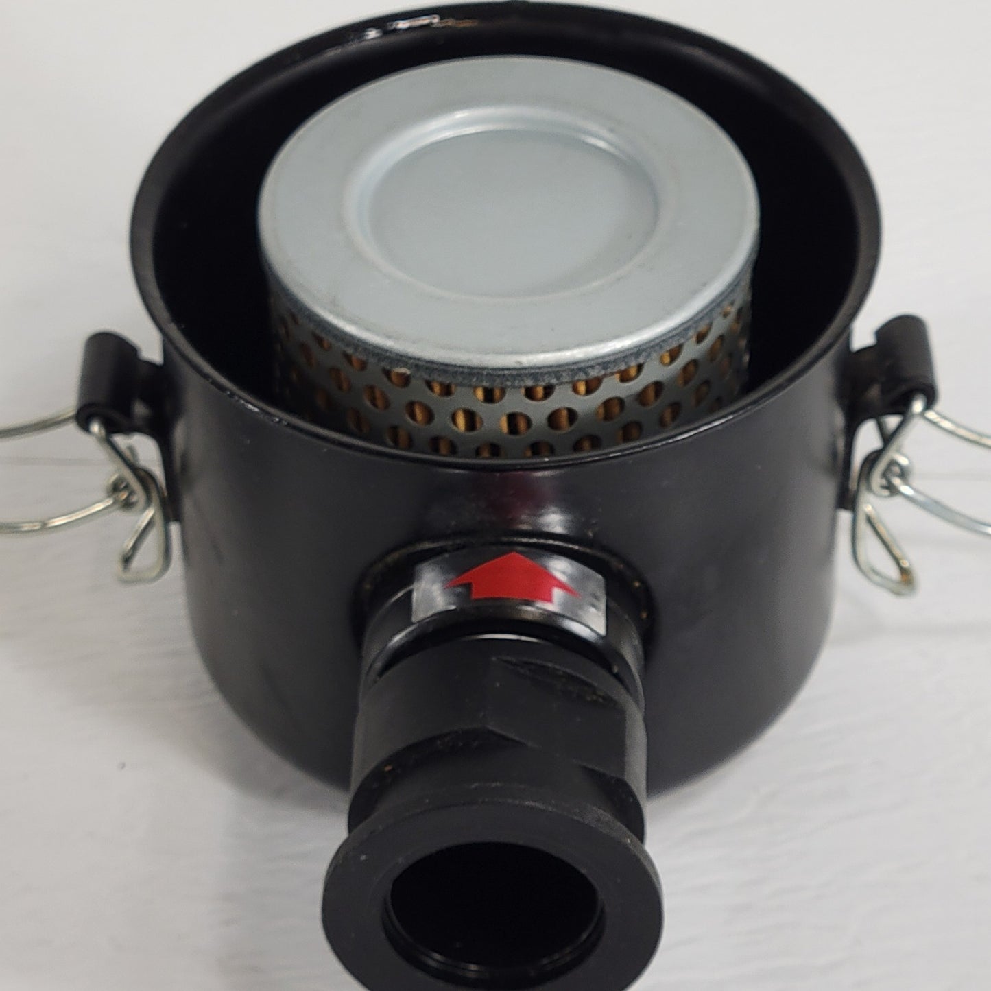 Busch Exhaust Filter For Vacuum Pumps 0530 000 001 With KF25 NW25 Flange Adapter