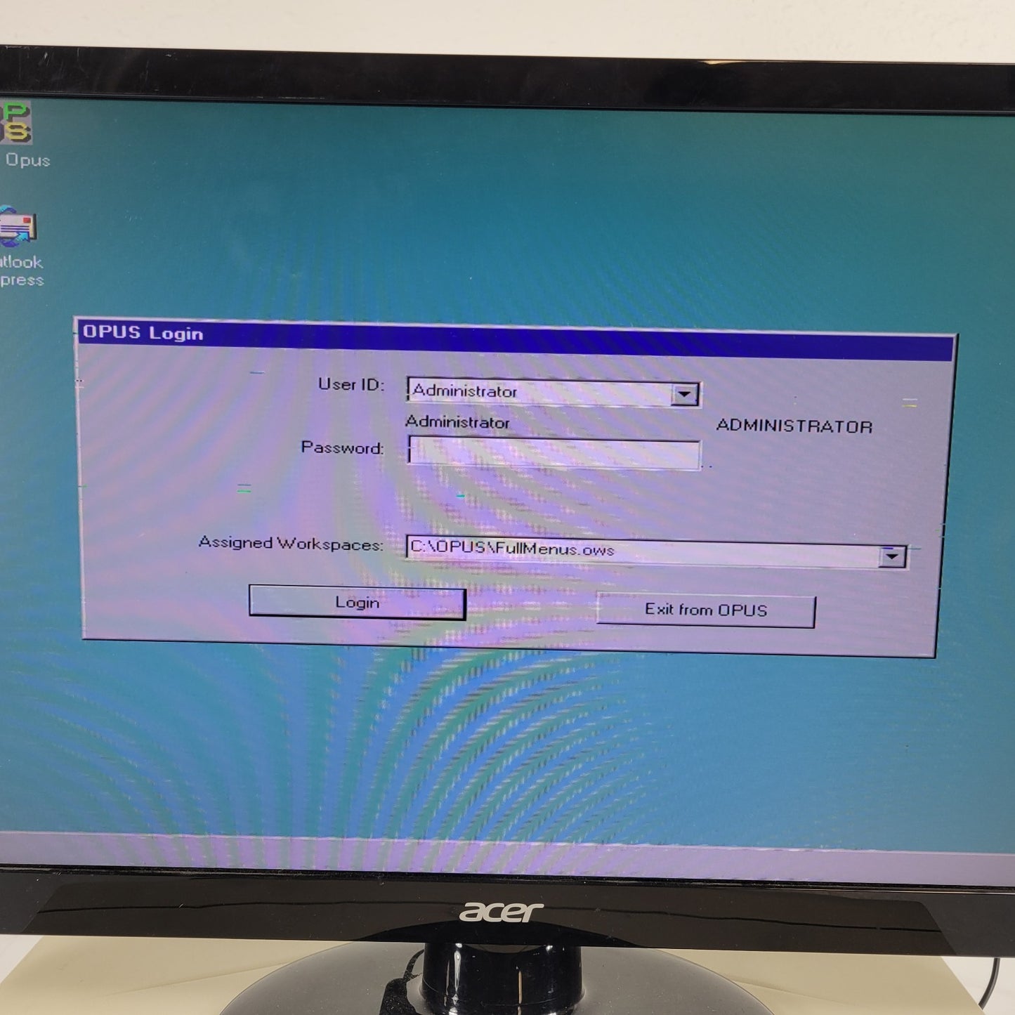 Bruker Control PC 1200504 ISA with OPUS Software Dell GX1p Windows NT System