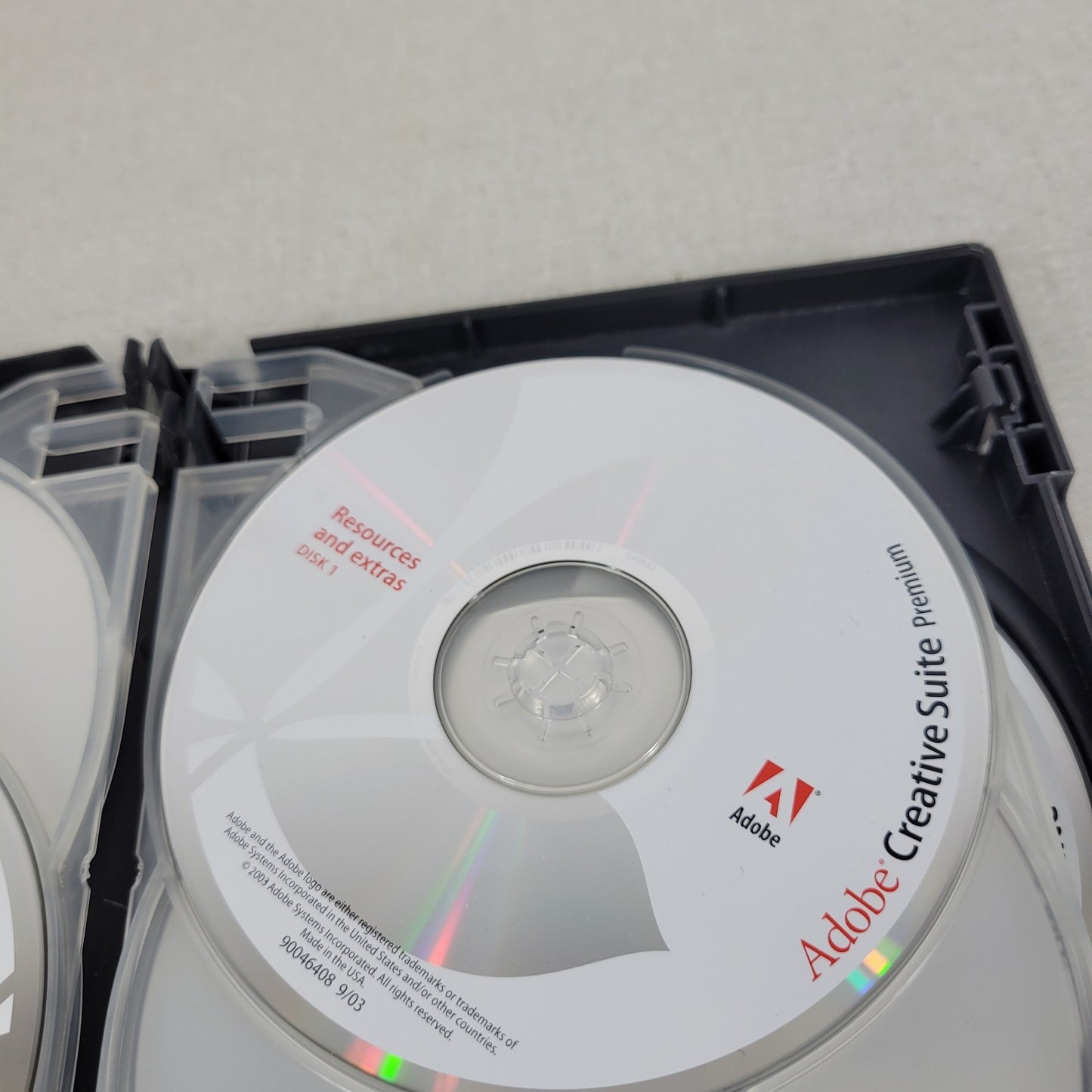 Adobe Creative Suite Premium Adobe GoLIVE Installer Cds Resouces And Extras Cds