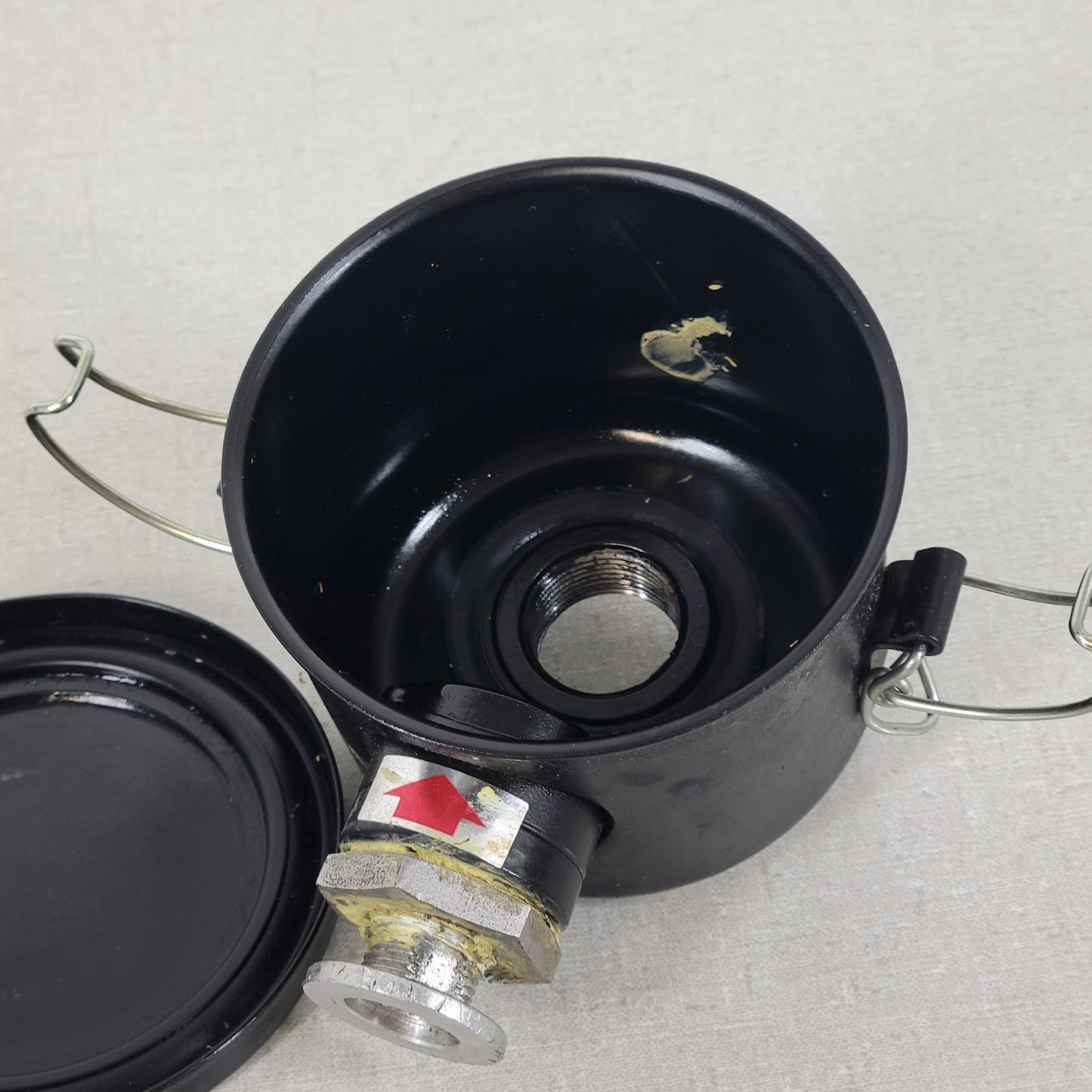 Busch Exhaust Filter Case For Vacuum Pumps 0530 000 001 KF16 NW16 Flange Adapter