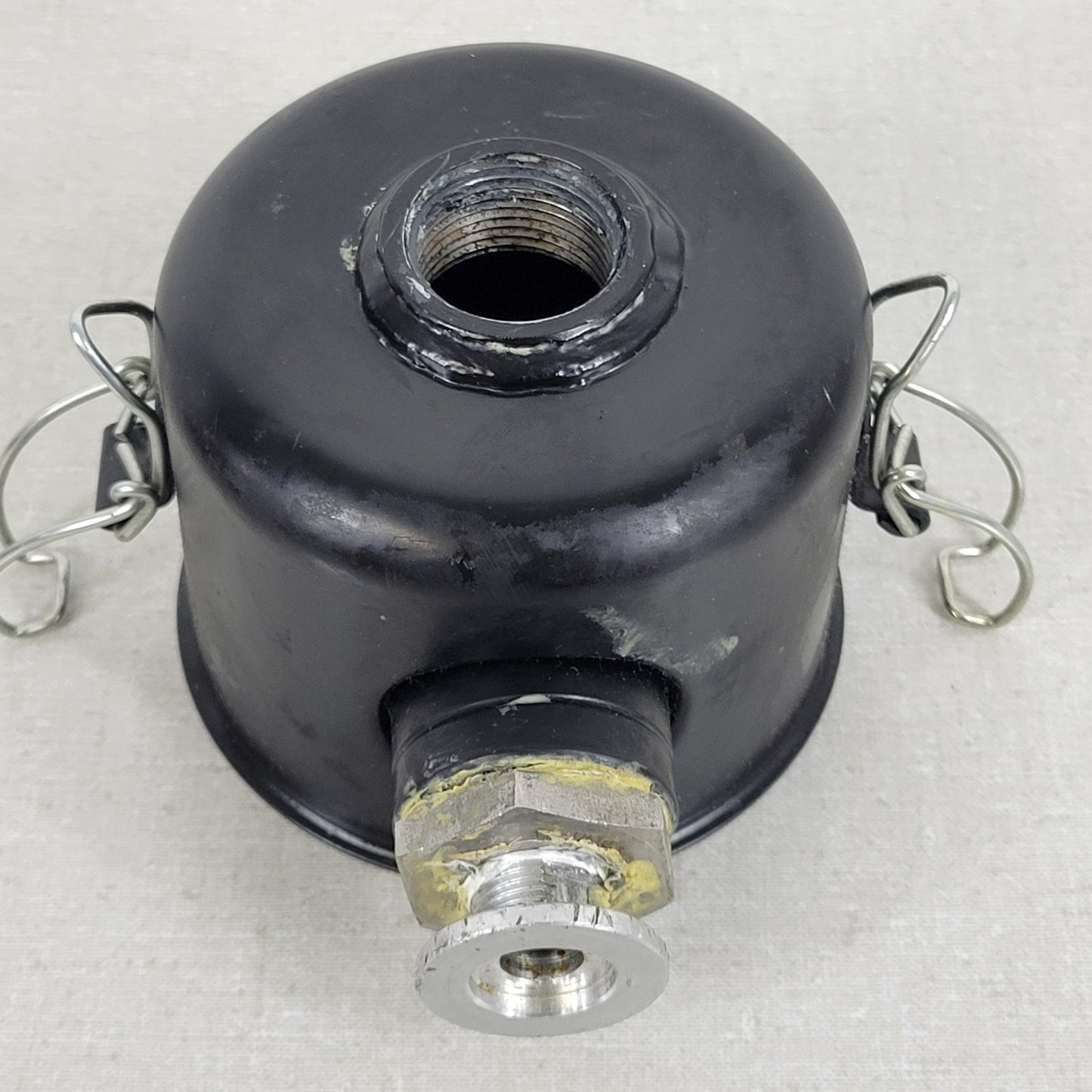Busch Exhaust Filter Case For Vacuum Pumps 0530 000 001 KF16 NW16 Flange Adapter