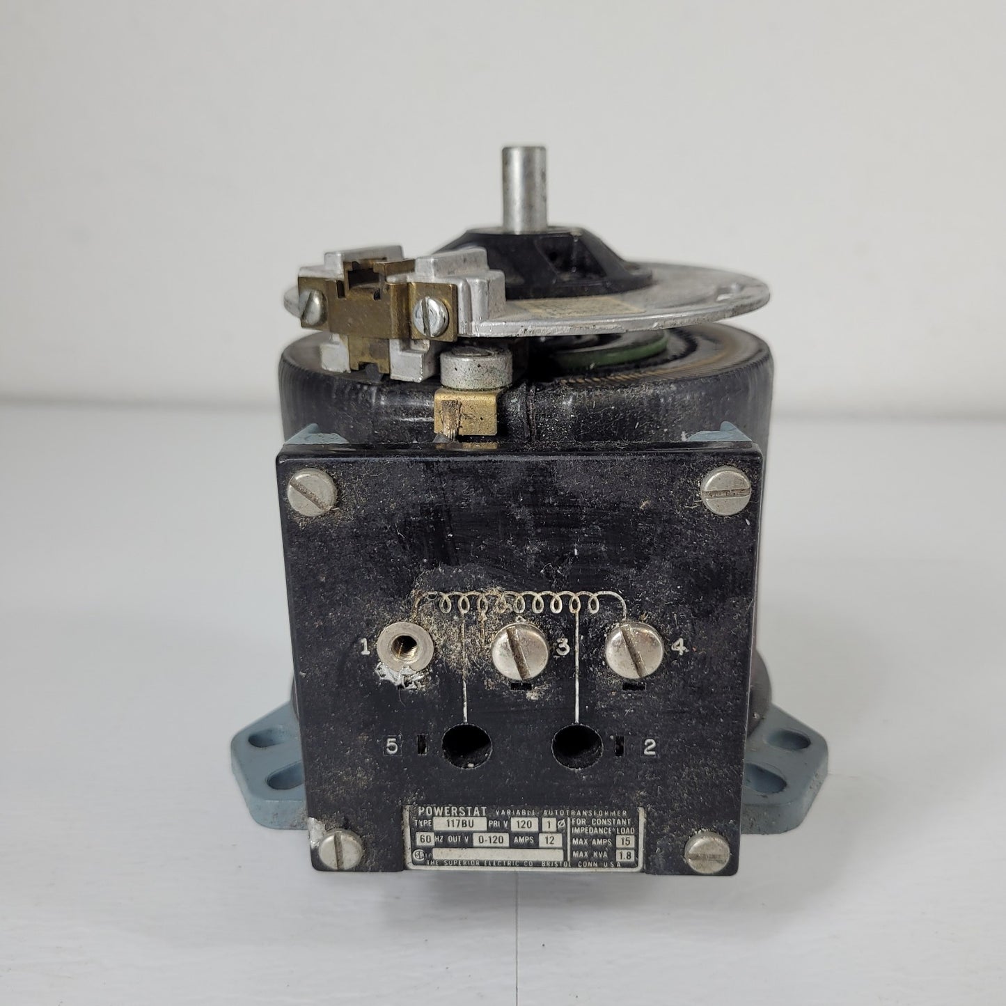 Superior Electric 117BU Powerstat Variable Transformer 1 Turn 120V 12A Variac