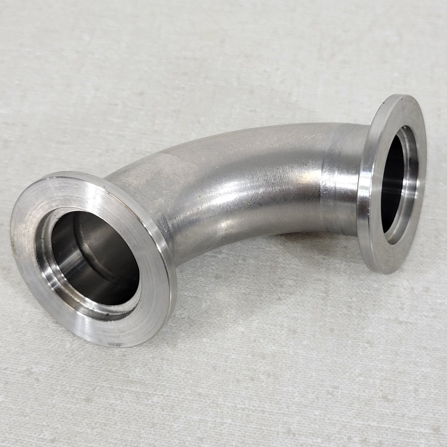 KF25 NW25 90-Degree Elbow High Vacuum Fitting ISO Flange Stainless Steel