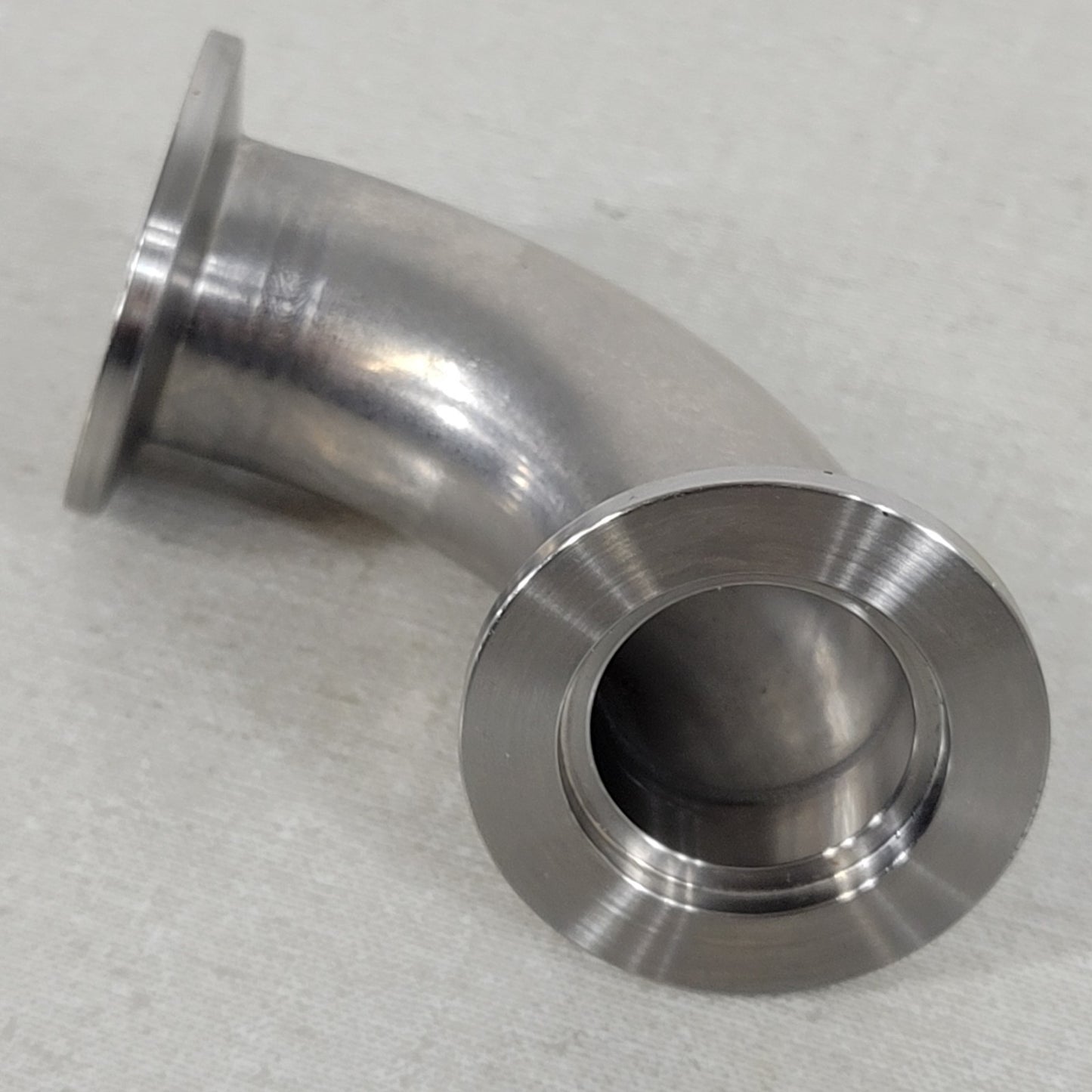 KF25 NW25 90-Degree Elbow High Vacuum Fitting ISO Flange Stainless Steel