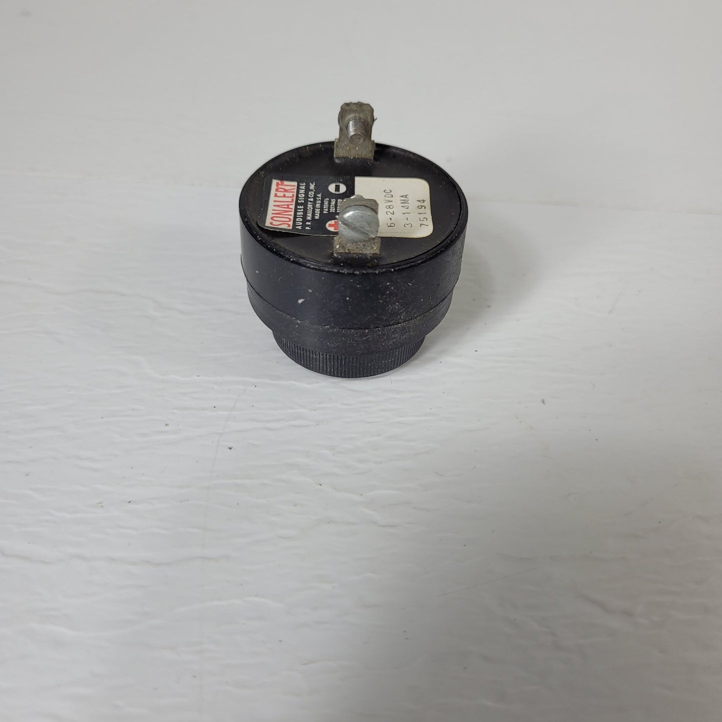 P. R. Mallory Co Sonalert SC628 Piezo Buzzer 6-28VDC 2900HZ 95dBA 3-14mA 75194