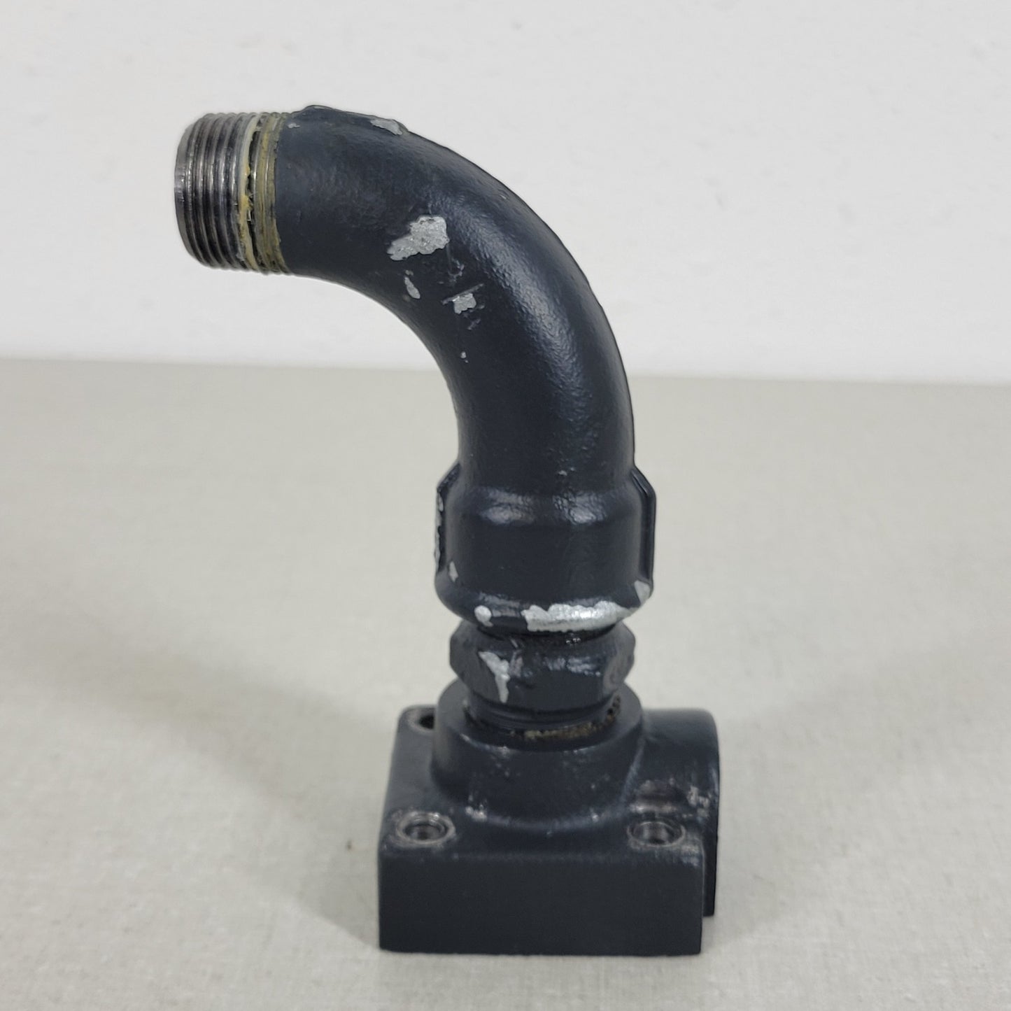 Busch Vacuum Pump 3/4" Elbow Pipe Fitting w/ Flange Filter 90° NPT Male Steel