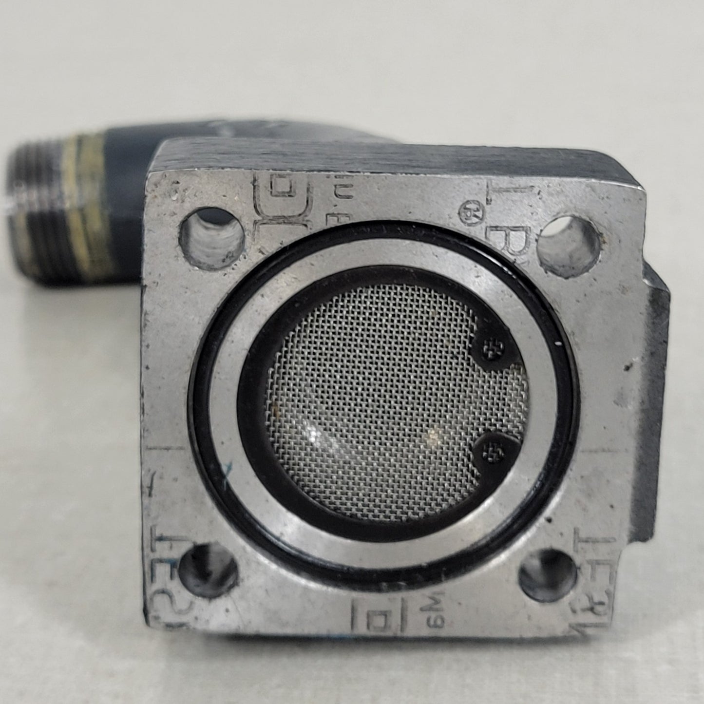 Busch Vacuum Pump 3/4" Elbow Pipe Fitting w/ Flange Filter 90° NPT Male Steel